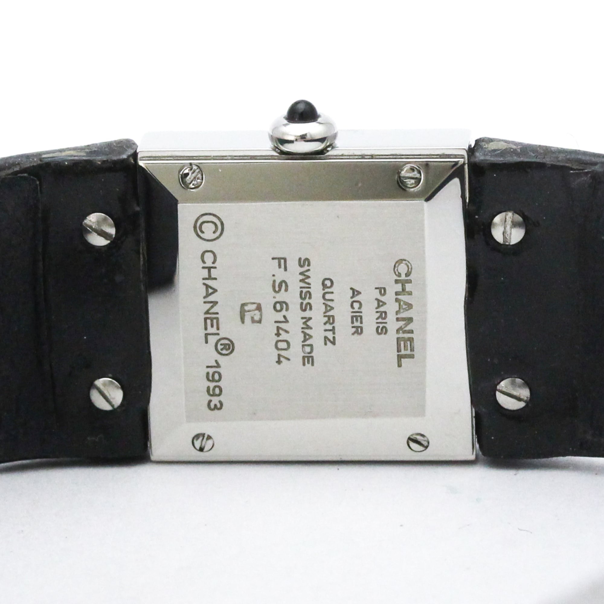 Chanel Matelasse H0116 Schwarz Zifferblatt 19 mm Uhr
