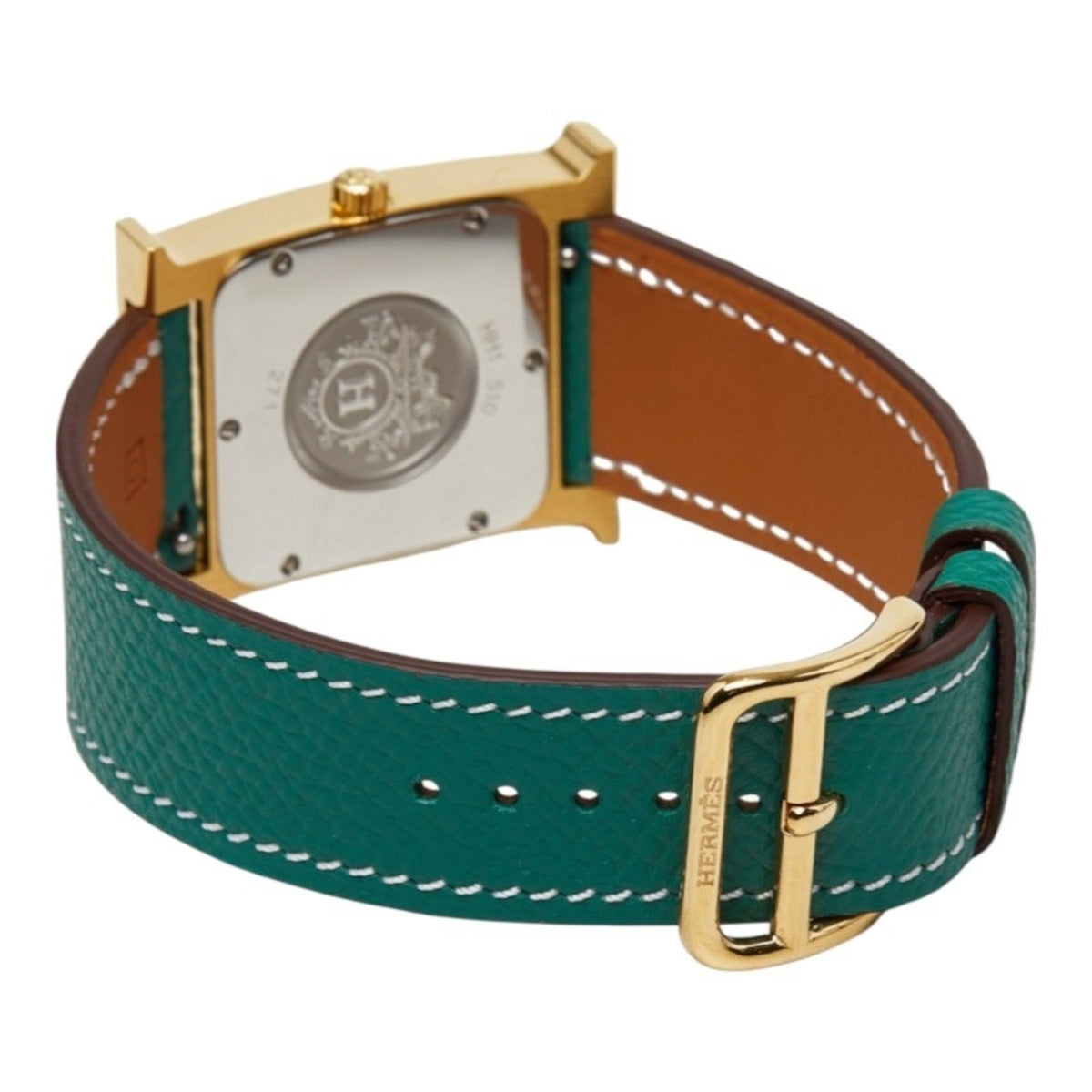 Hermes H- HH1.510 Weiß Zifferblatt 30 mm Uhr