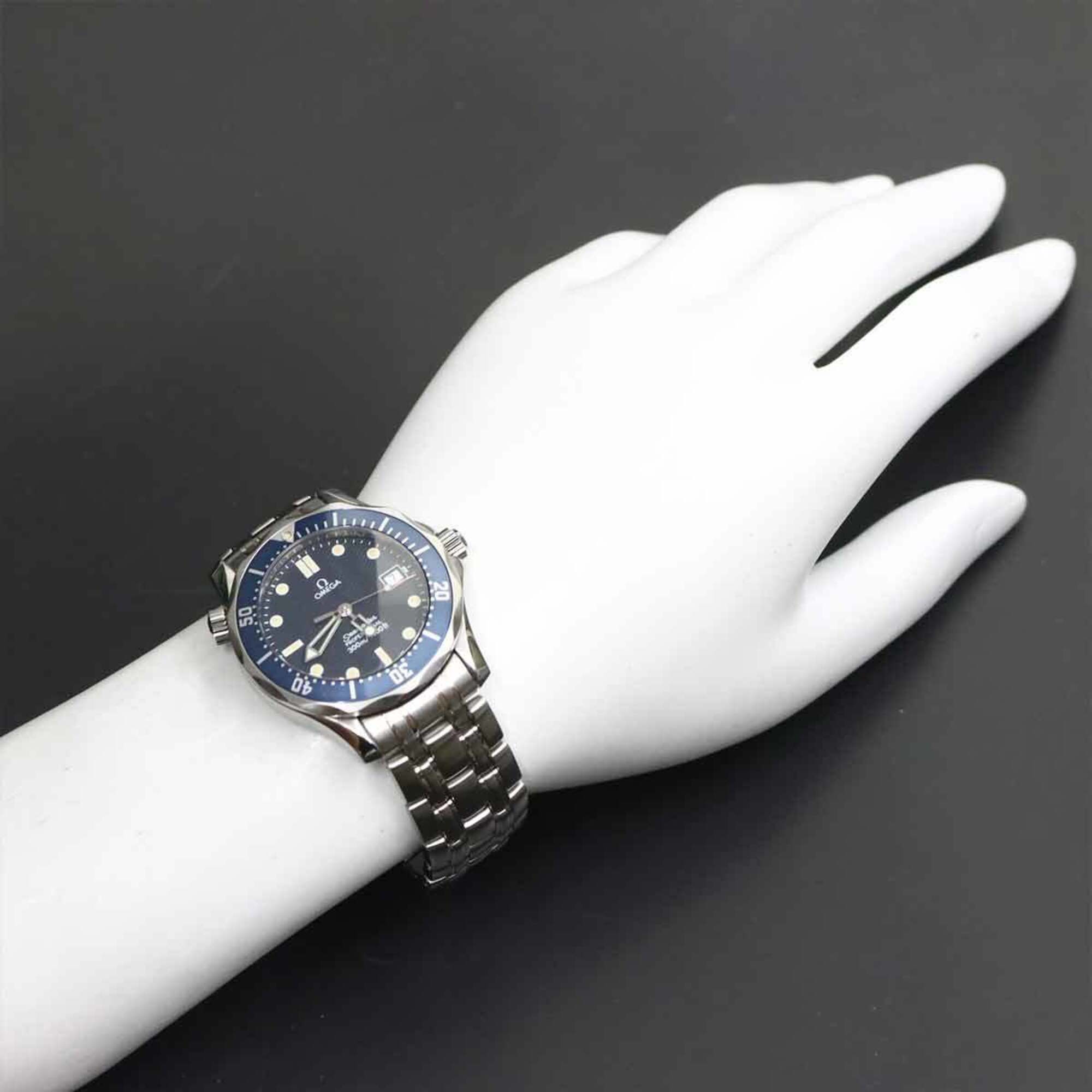 Omega Seamaster Professional 2561 80 Boys' Watch, Date, Navy, Quartz Watch