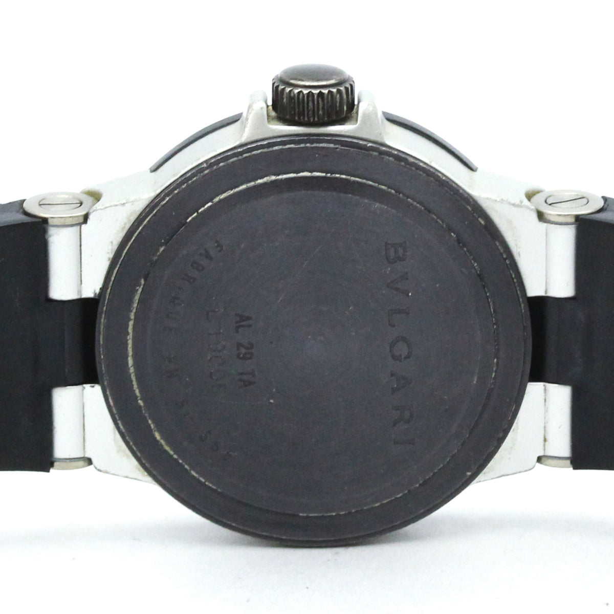 Bvlgari Aluminium AL29TA Carbon Dial 29mm Watch