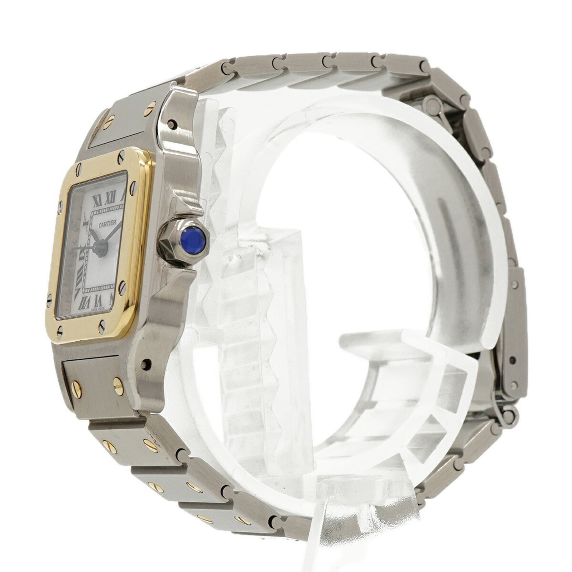Cartier Santos Galbee SM White Dial Women's Watch