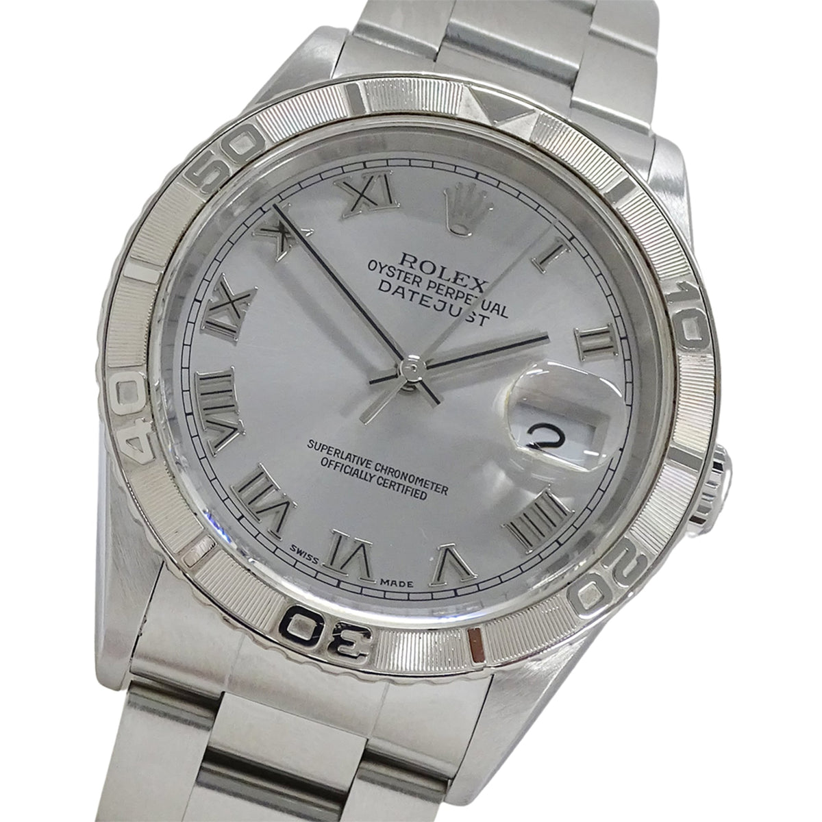 Rolex Datejust Thunderbird 16264 Y met zilveren wijzerplaat, 36 mm