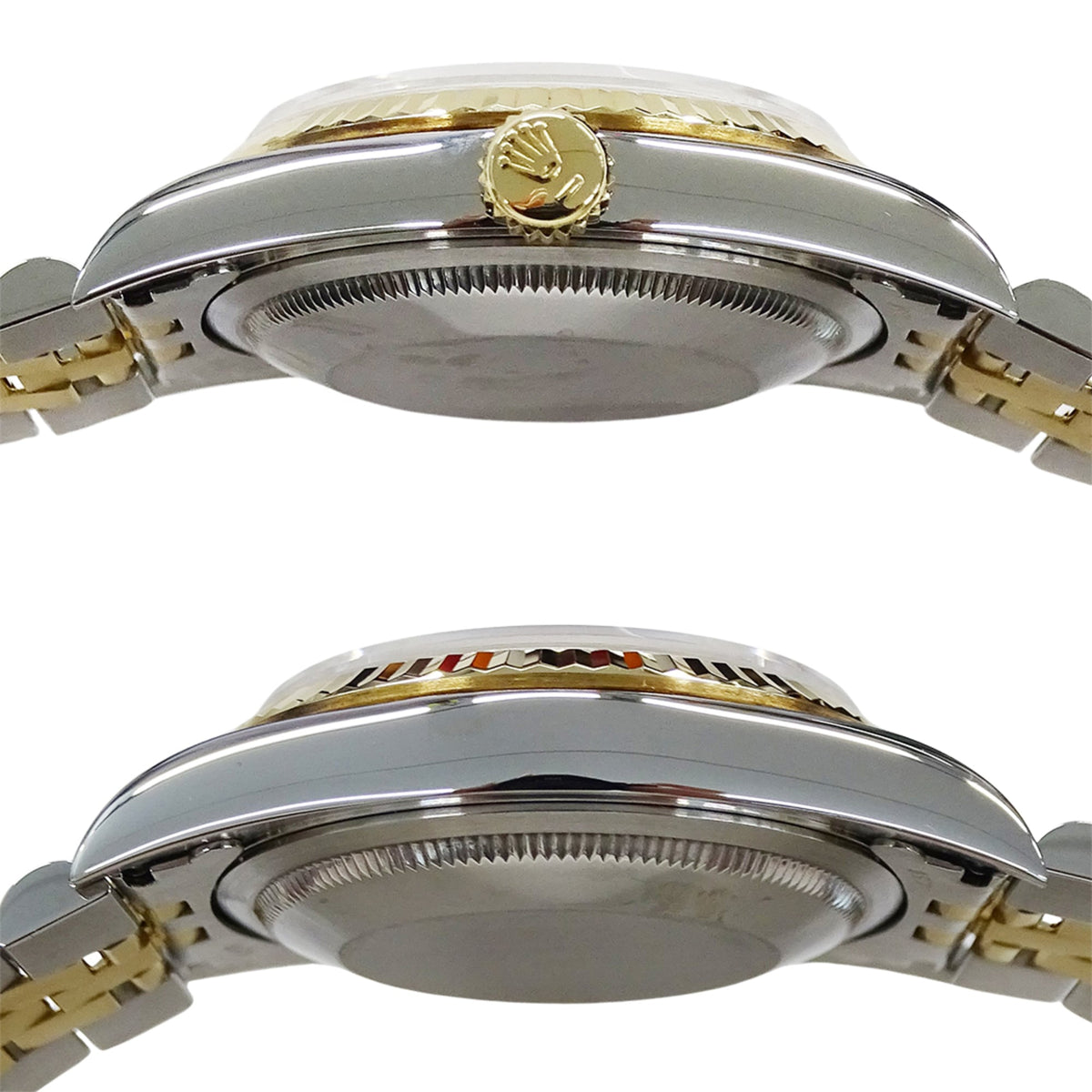 Rolex Datejust 16233G W Weiß Zifferblatt 35 mm Uhr