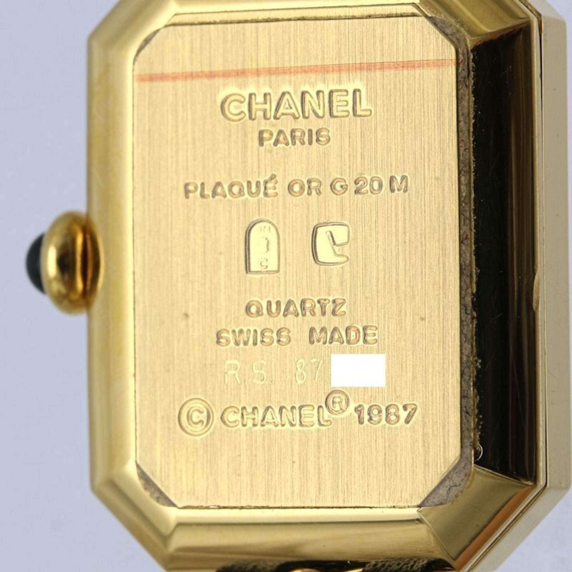 Chanel Premiere H0001 483011002 Black Dial 20mm Watch