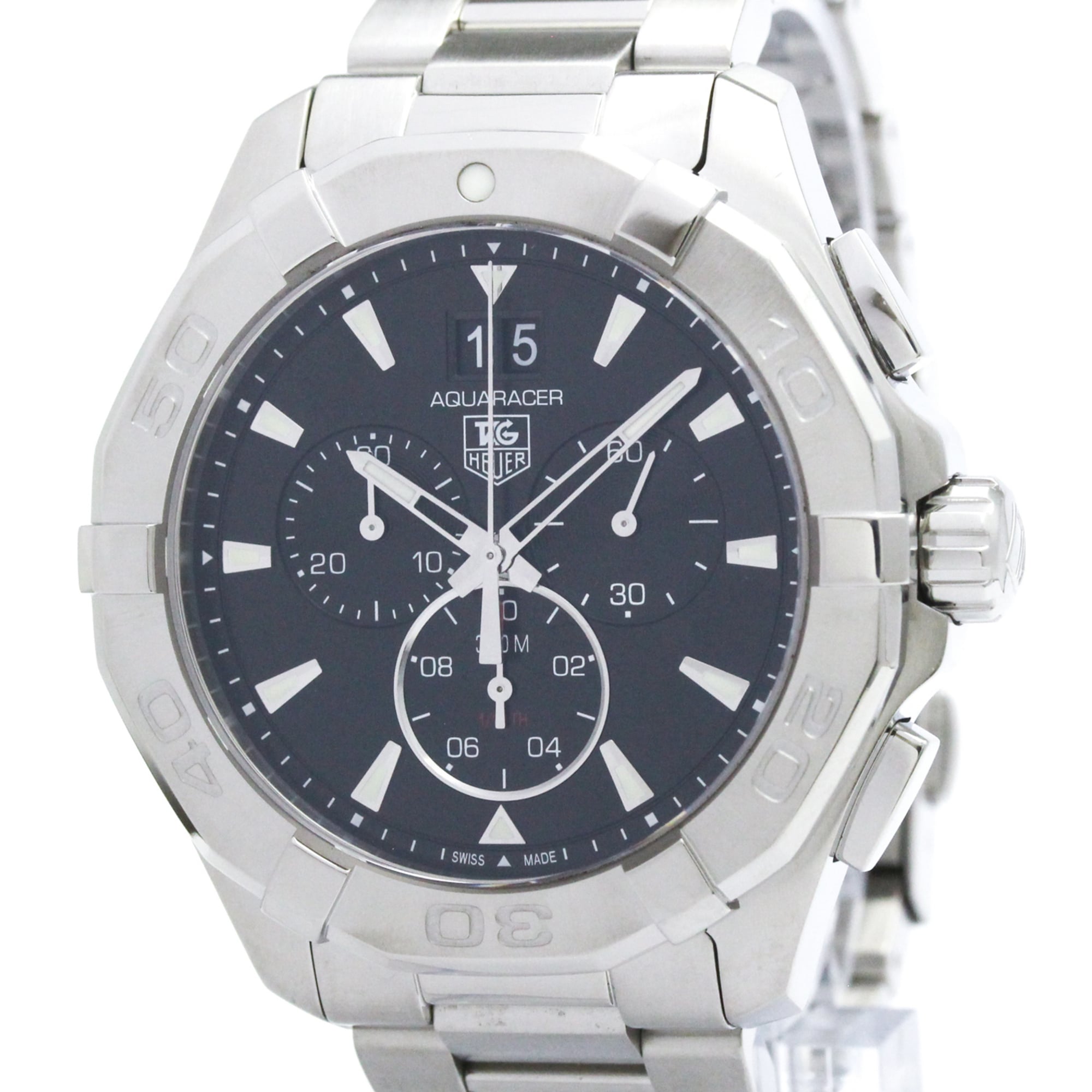 Montre TAG Heuer Aquaracer CAY1110 Noir cadran 43 mm