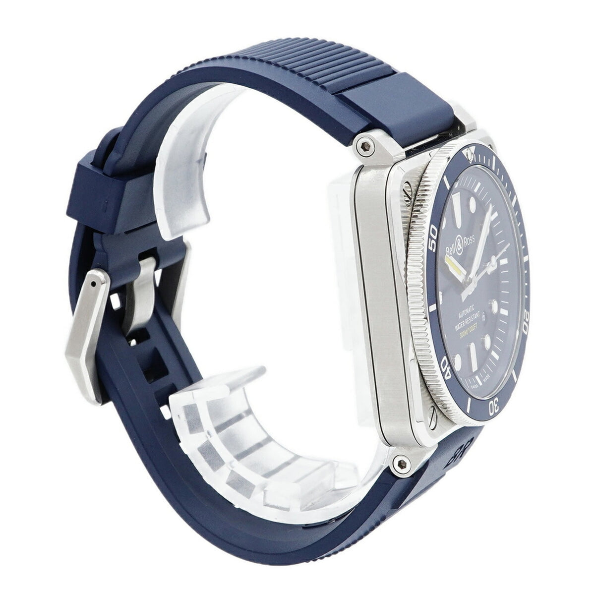 Montre Bell & Ross BR03-92 Diver Blue BR03-92-DIV, cadran bleu, 43 mm