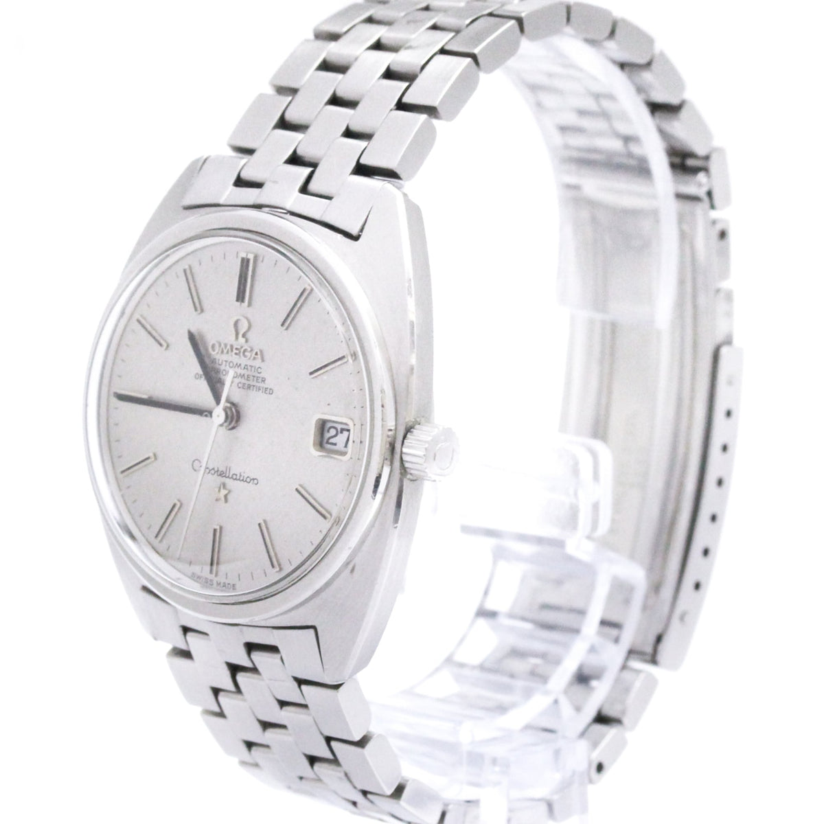 Omega Constellation 168017 Silver Dial 35mm Watch