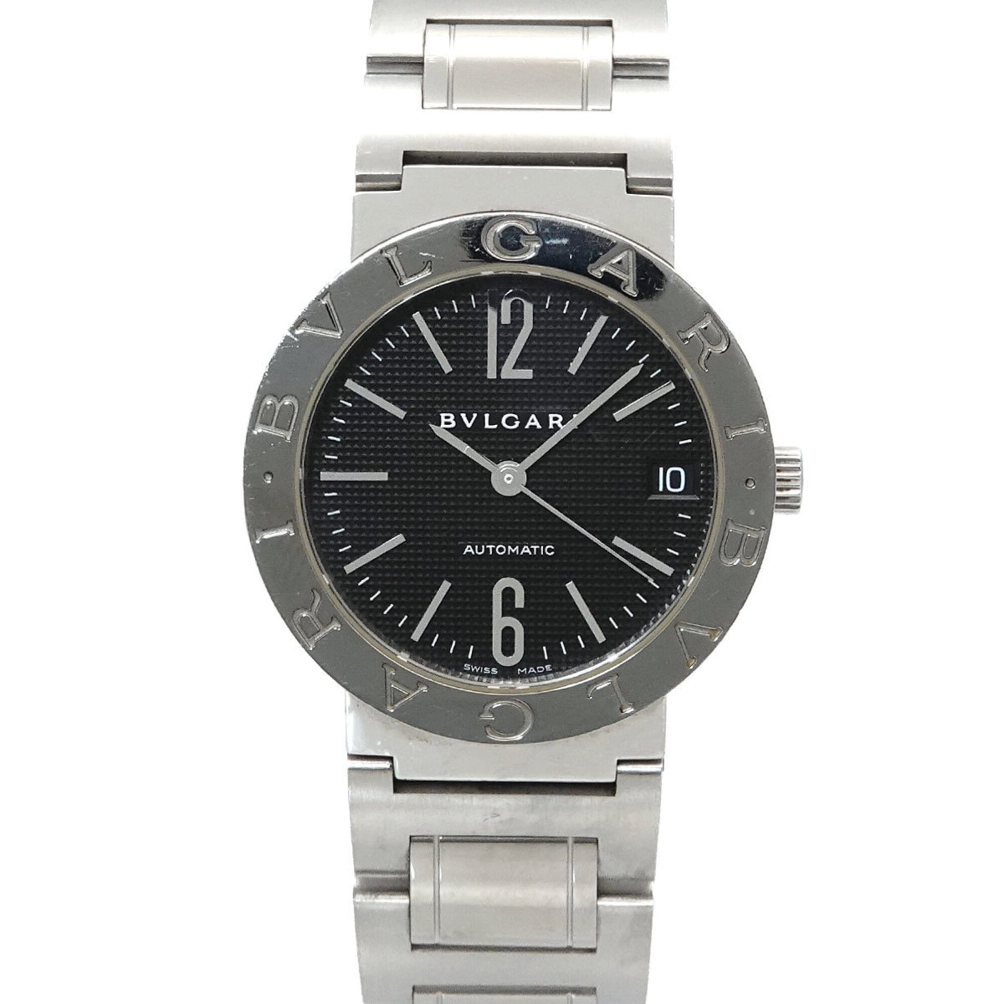 Bvlgari BB33SSAUTO Black Dial 33mm Watch