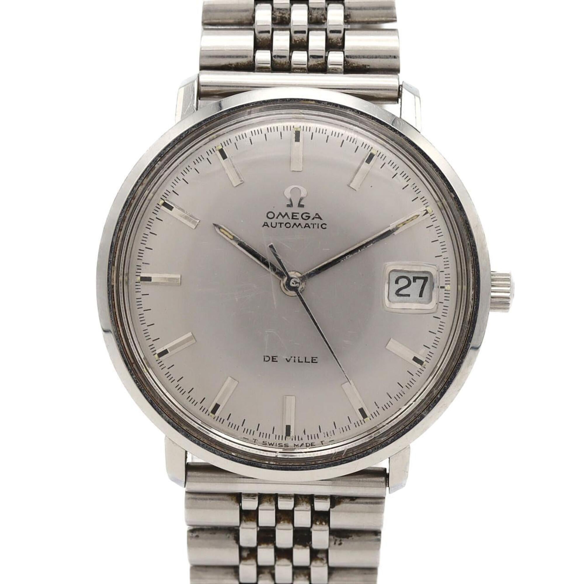 Omega De Ville 166.033 Silver Dial 34mm Watch