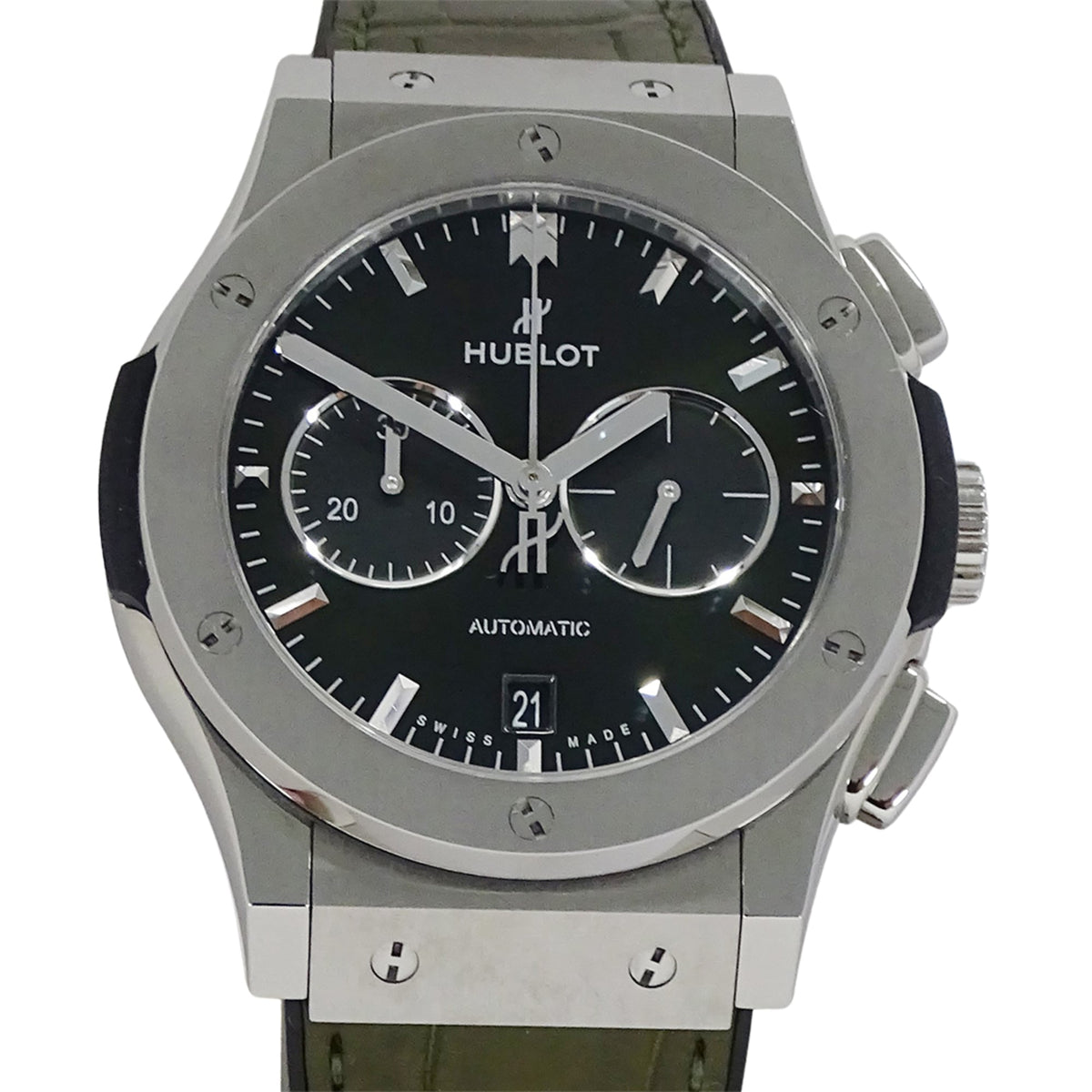 Hublot Classic Fusion 541.NX.8970.LR Grün Zifferblatt 42 mm Uhr