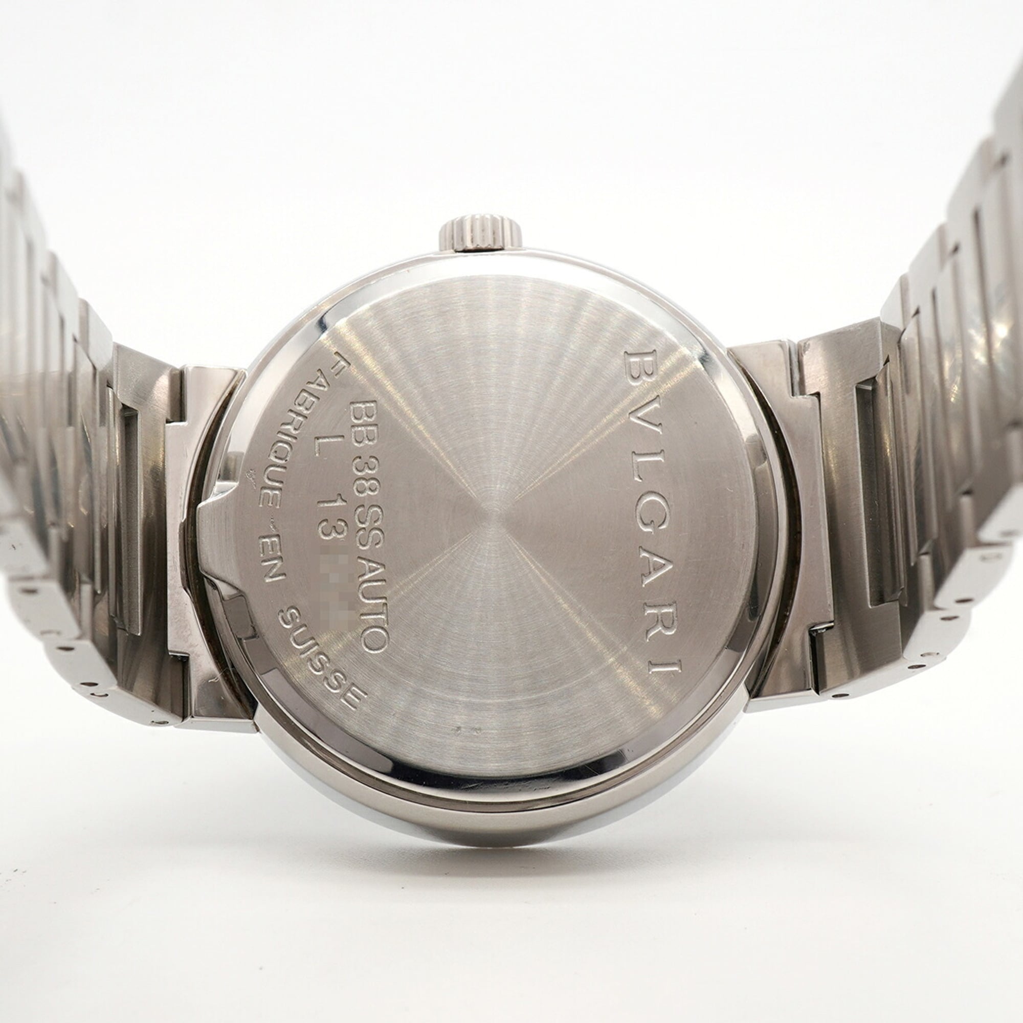 Bvlgari Bulgari Bulgari BB38SS Black Dial 38mm Watch