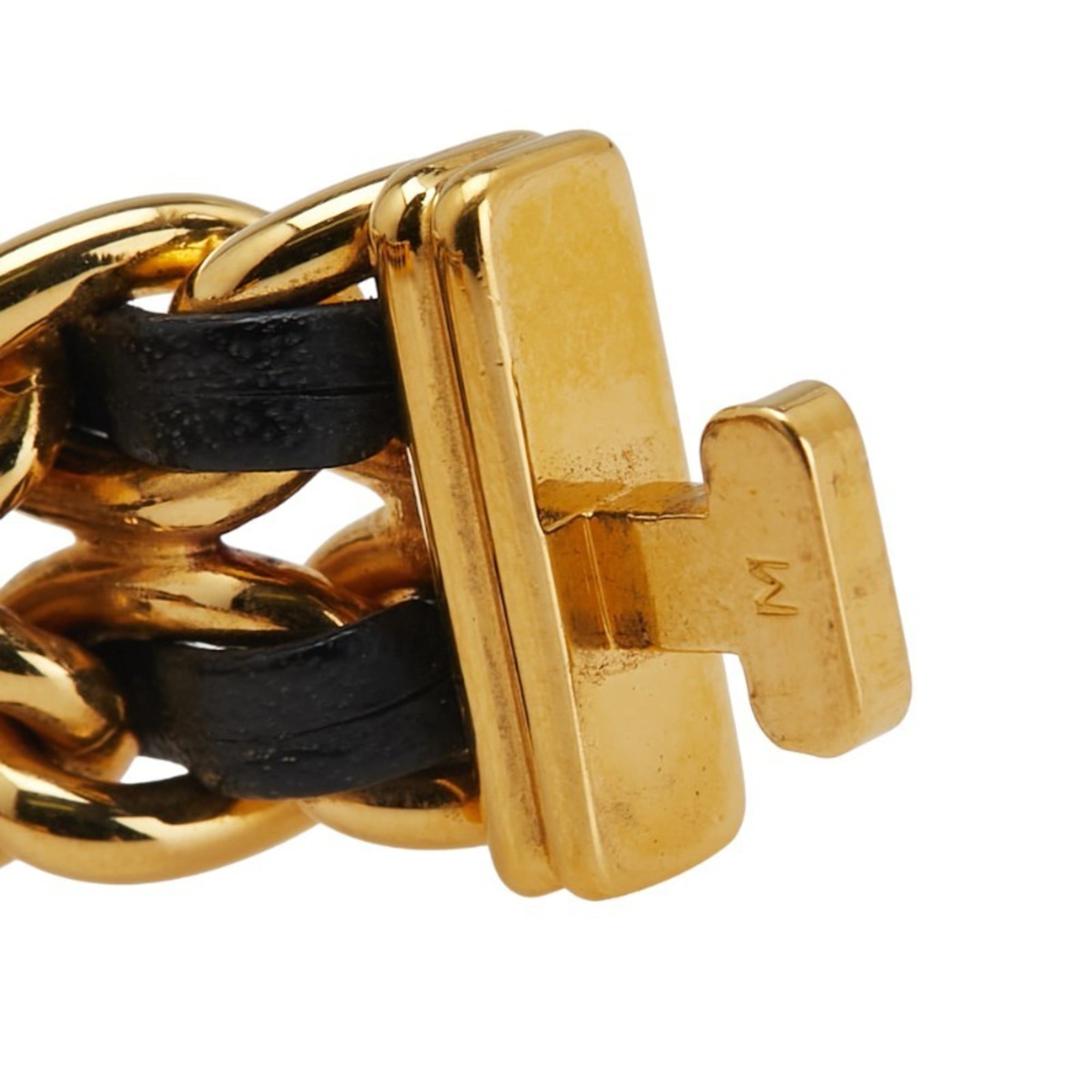 CHANEL Premiere M Quarz-Damenuhr mit Schwarz Zifferblatt und beschichtetem Lederarmband