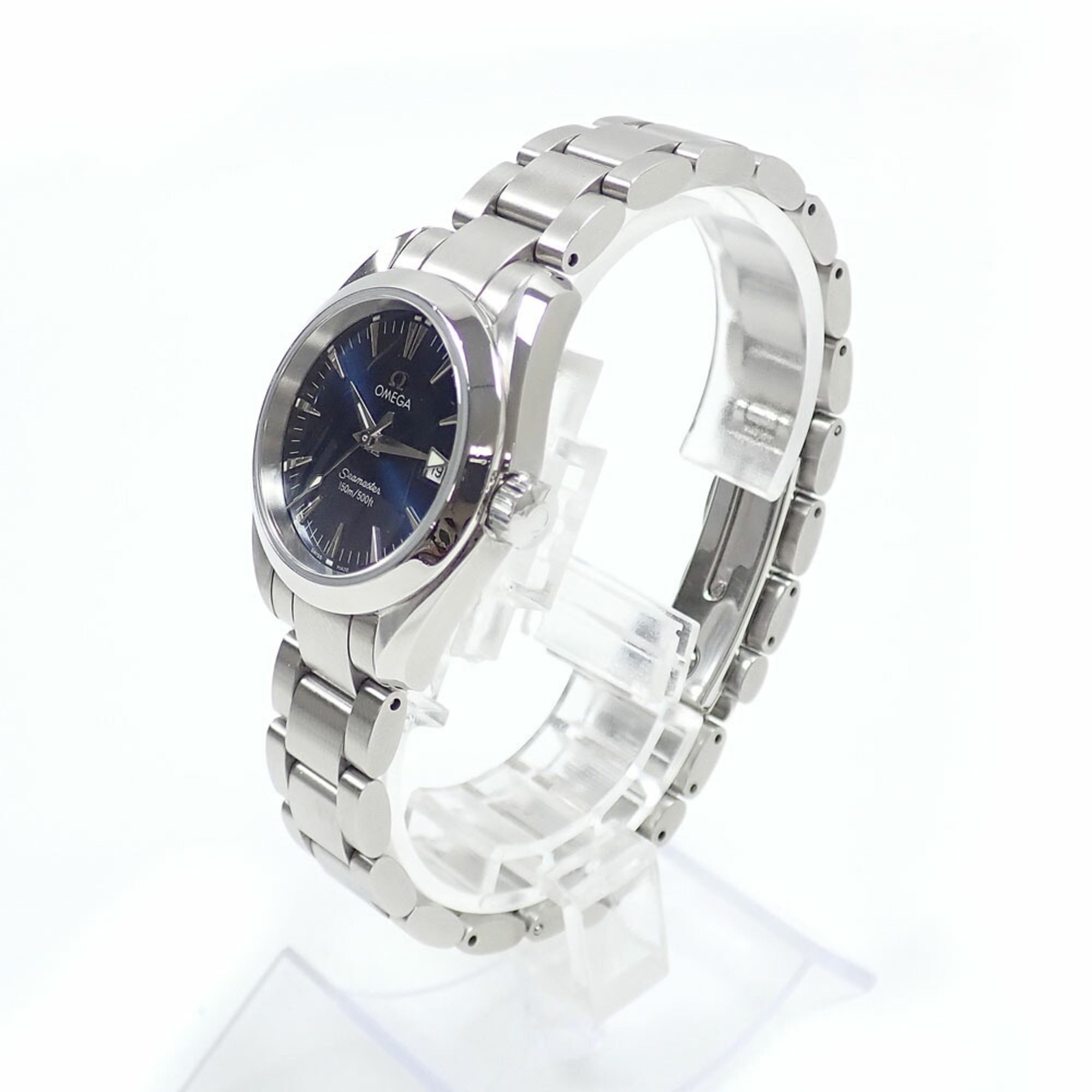 Omega Seamaster 2577.80.00 Blue Dial 29mm Watch