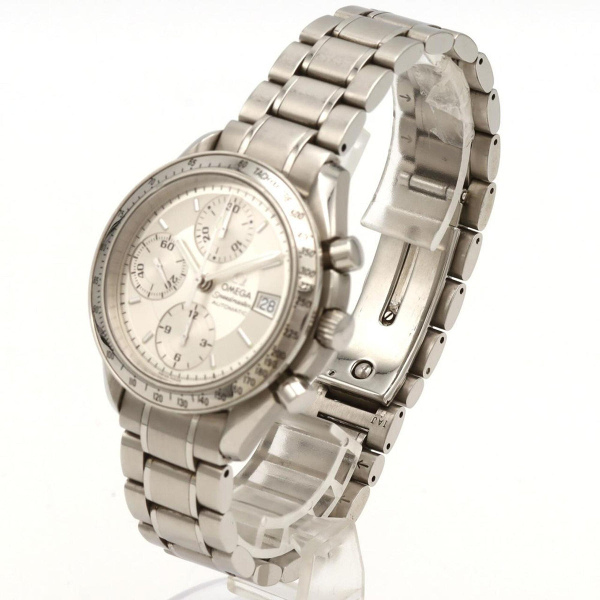 Omega Speedmaster Datum 3513.3 Silber Zifferblatt 39mm Uhr