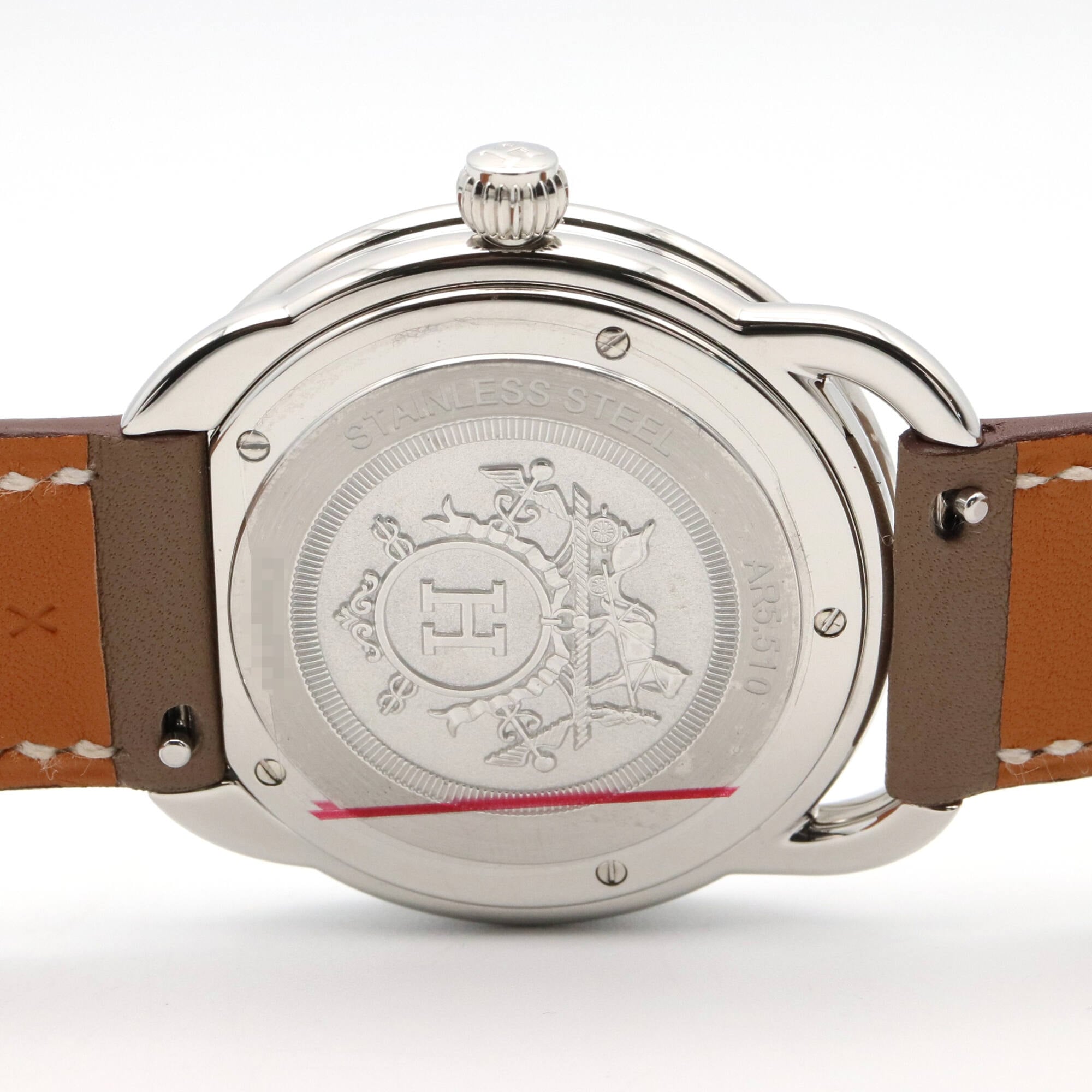 Hermes Arceau AR5.510 White Dial Stainless steel 35mm Watch