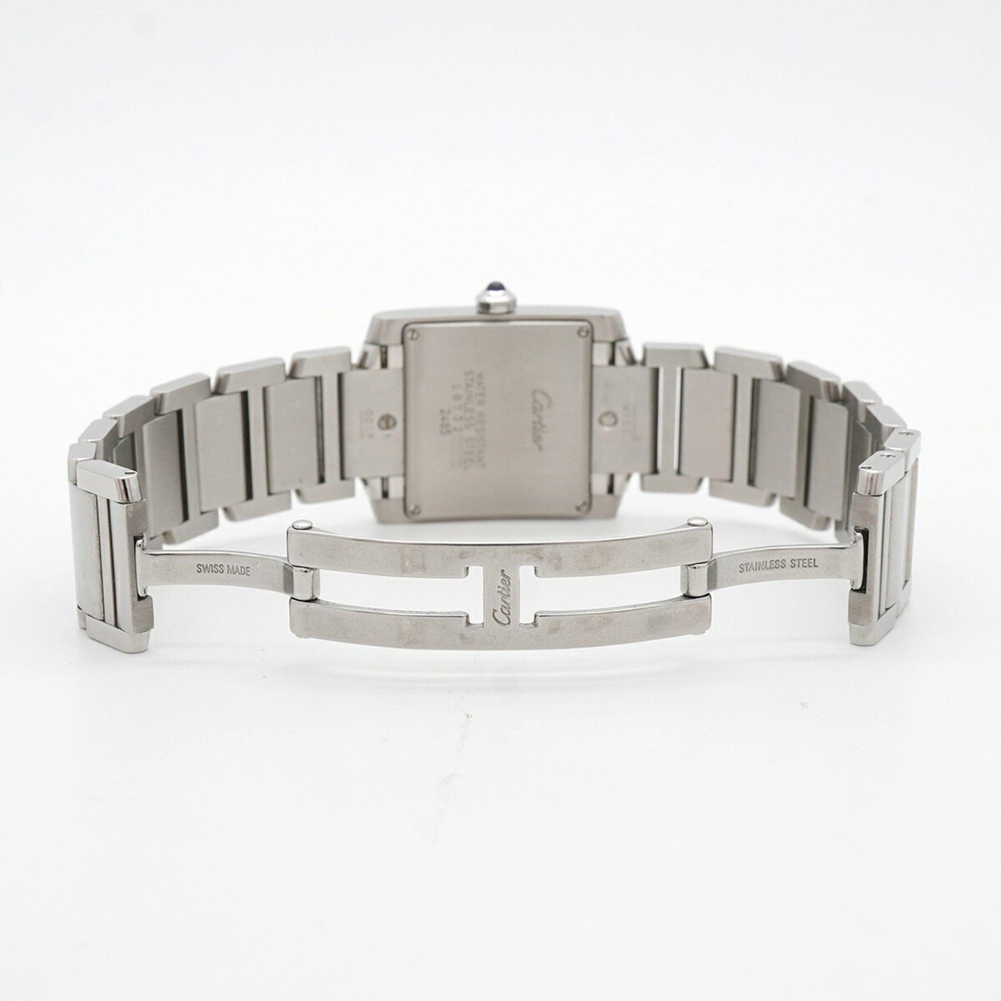 Cartier Tank Française MM W51011Q3 Ivory Dial 25mm Watch