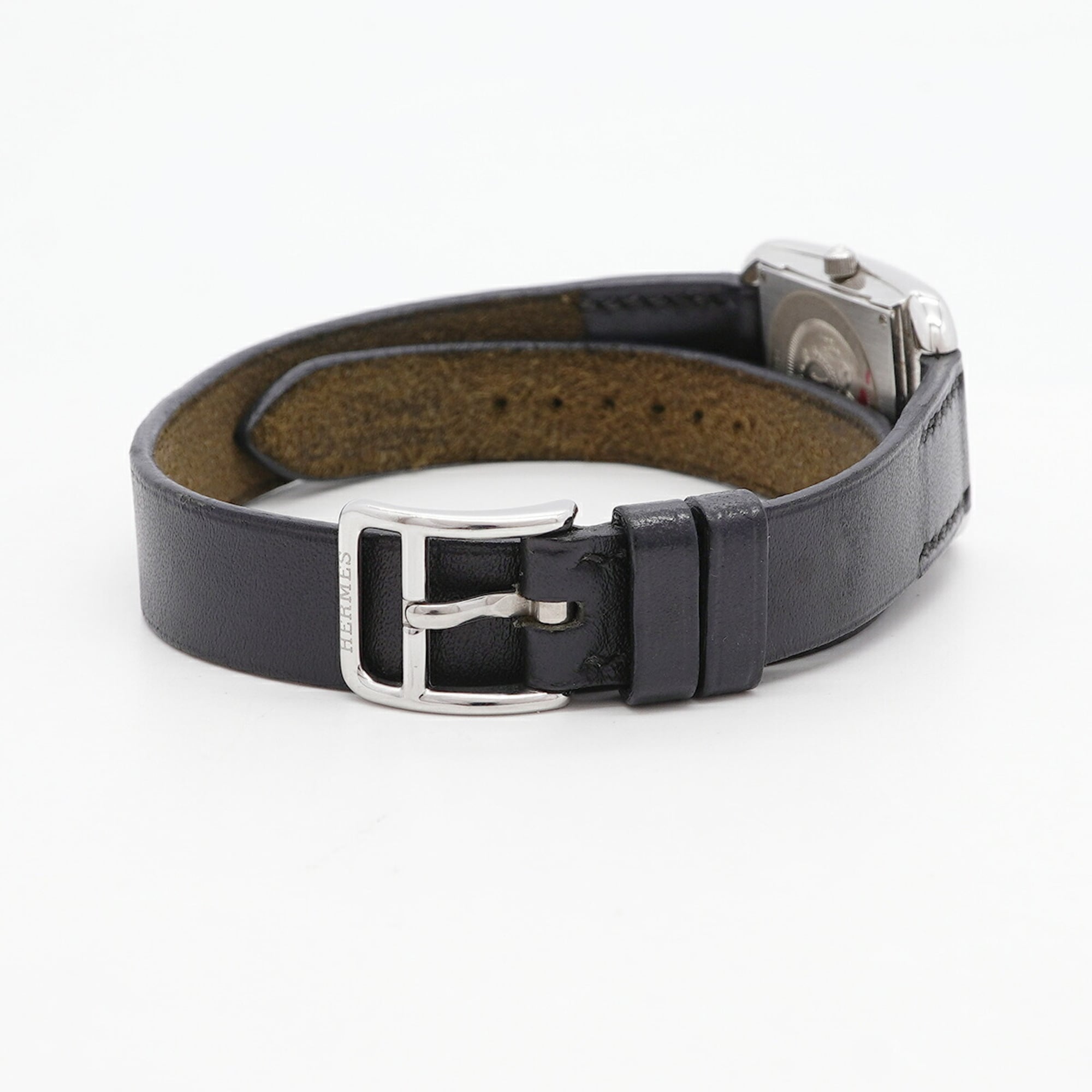 Hermes Cape Cod Double Tour CC1.210 Gray Dial 23mm Watch