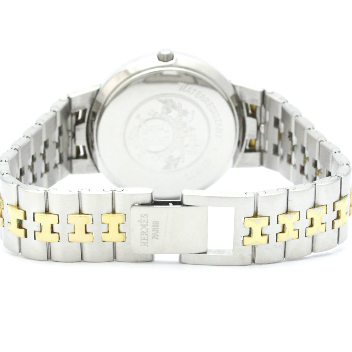 Hermes Sellier Ivory Dial 30mm Watch
