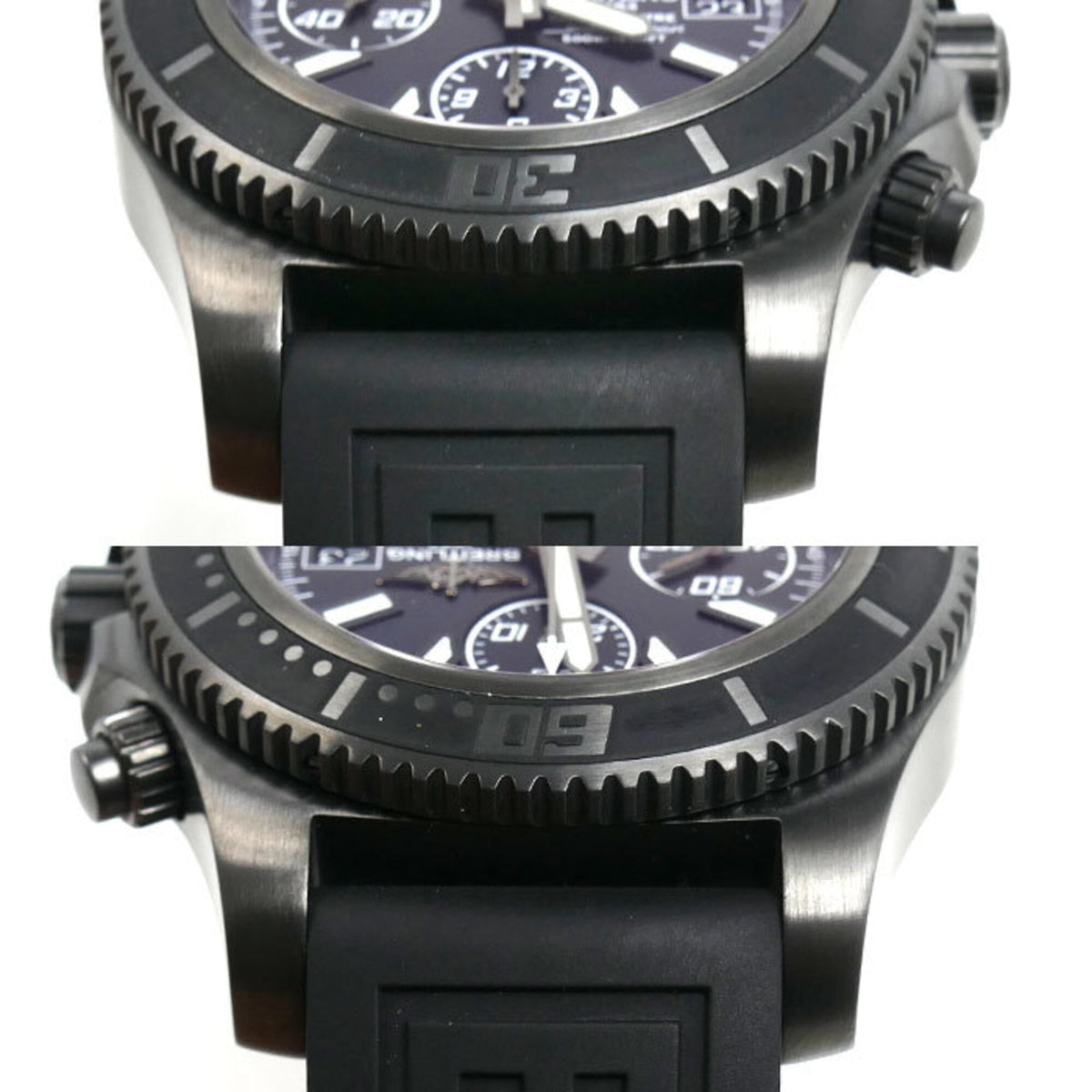 Montre Breitling Superocean Chronographe Noir en acier M110B11VRB (M13341B7/BD11) Noir cadran 44 mm