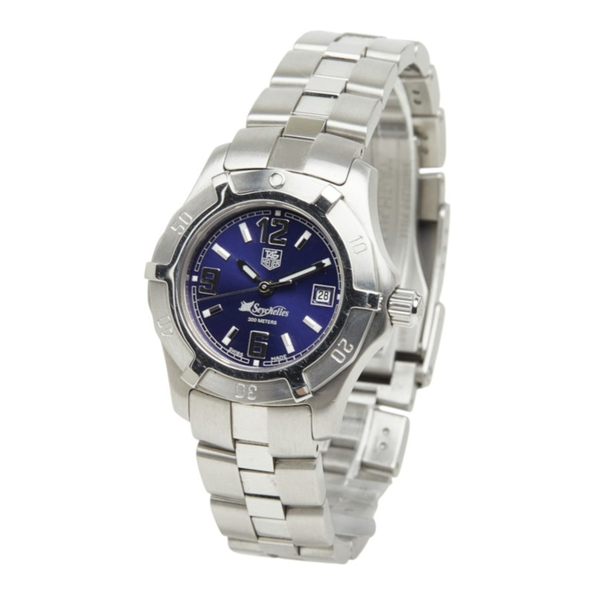TAG Heuer Exclusive Seychelles WN131D Blue Dial 28mm Watch
