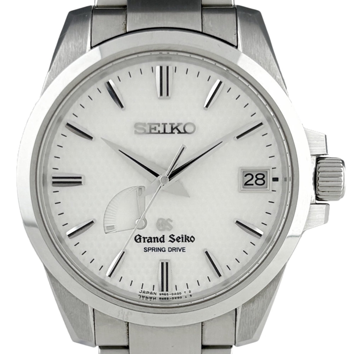 Grand Seiko Grand 9R65-0AG1/SBGA025 Weiß Zifferblatt 39mm Uhr
