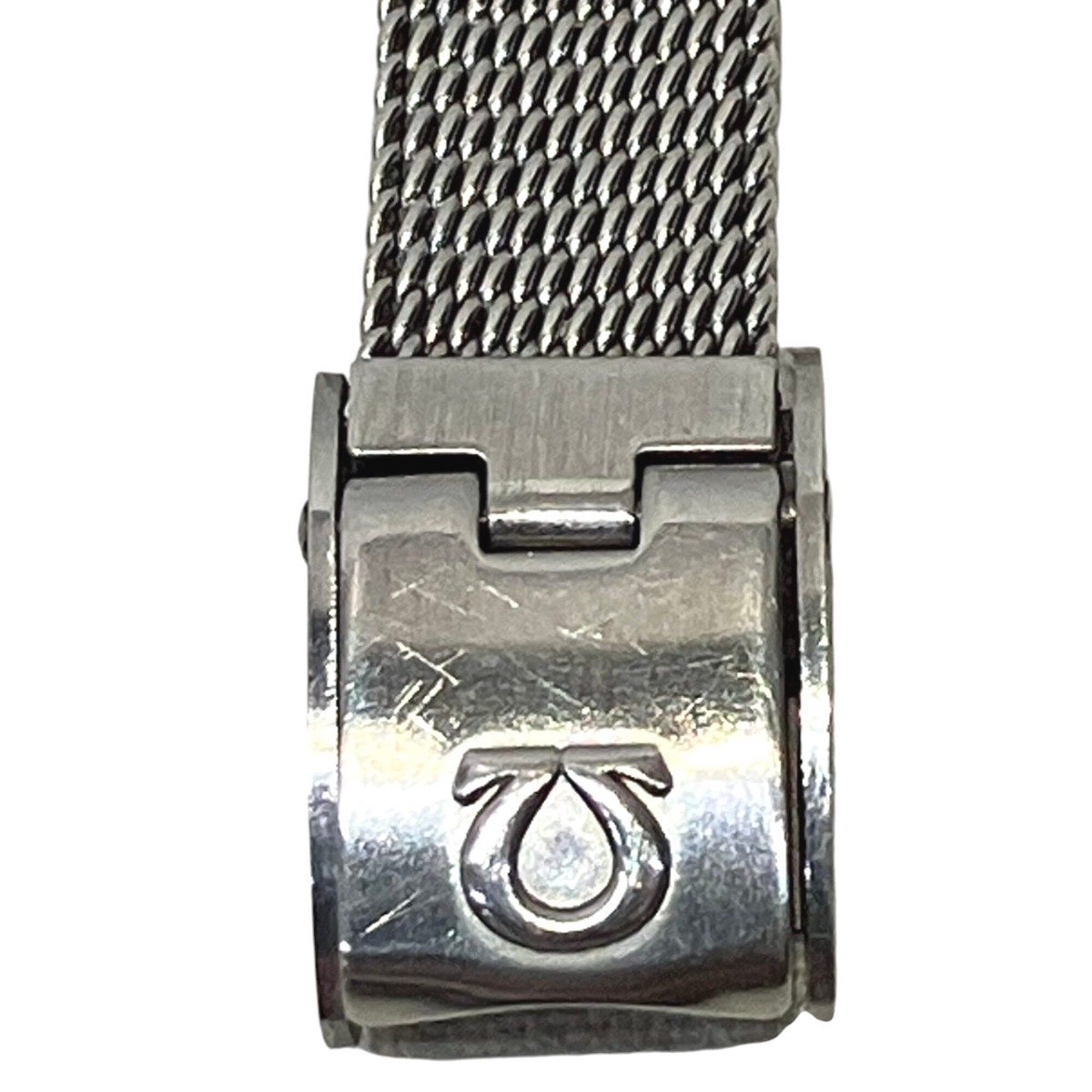 Omega De Ville Uhr, Gesamtgewicht 20 g, Edelstahl, Handaufzug, Silber Zifferblatt, 511.285