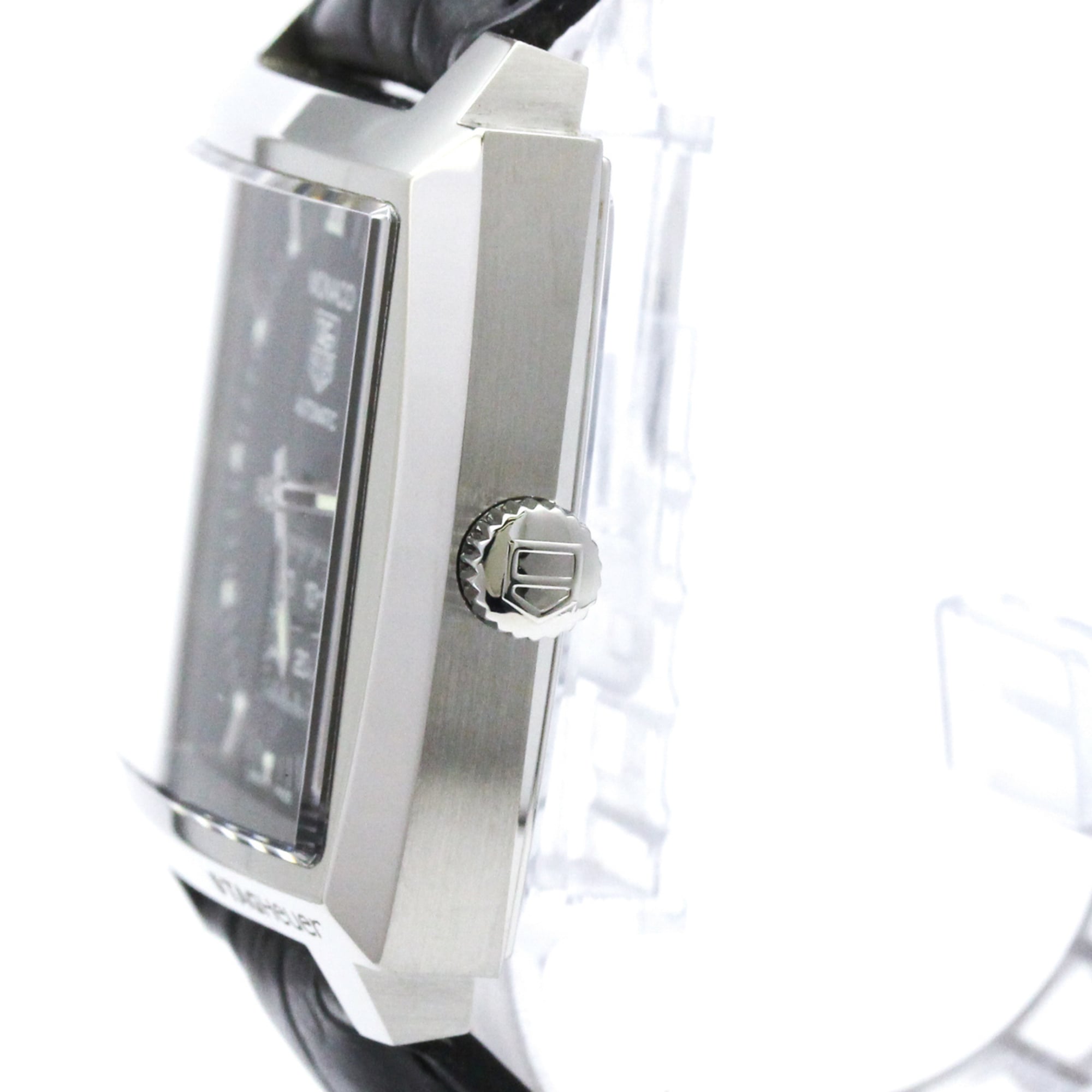TAG Heuer Monaco WW2110 Black Dial 38mm Watch