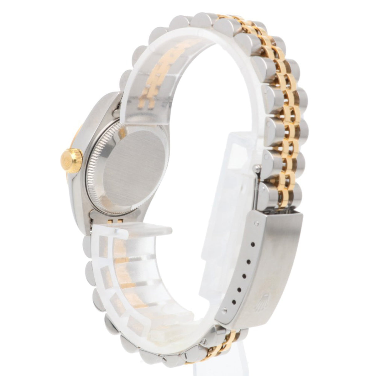 Rolex Datejust Oyster Perpetual 69173, goldenes Zifferblatt, 26 mm Uhr