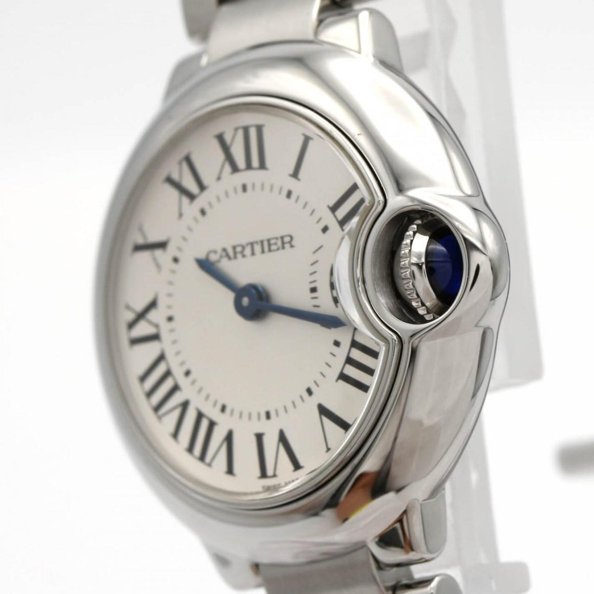 Cartier Ballon Bleu SM W69010Z4 Silver Dial 28mm Watch
