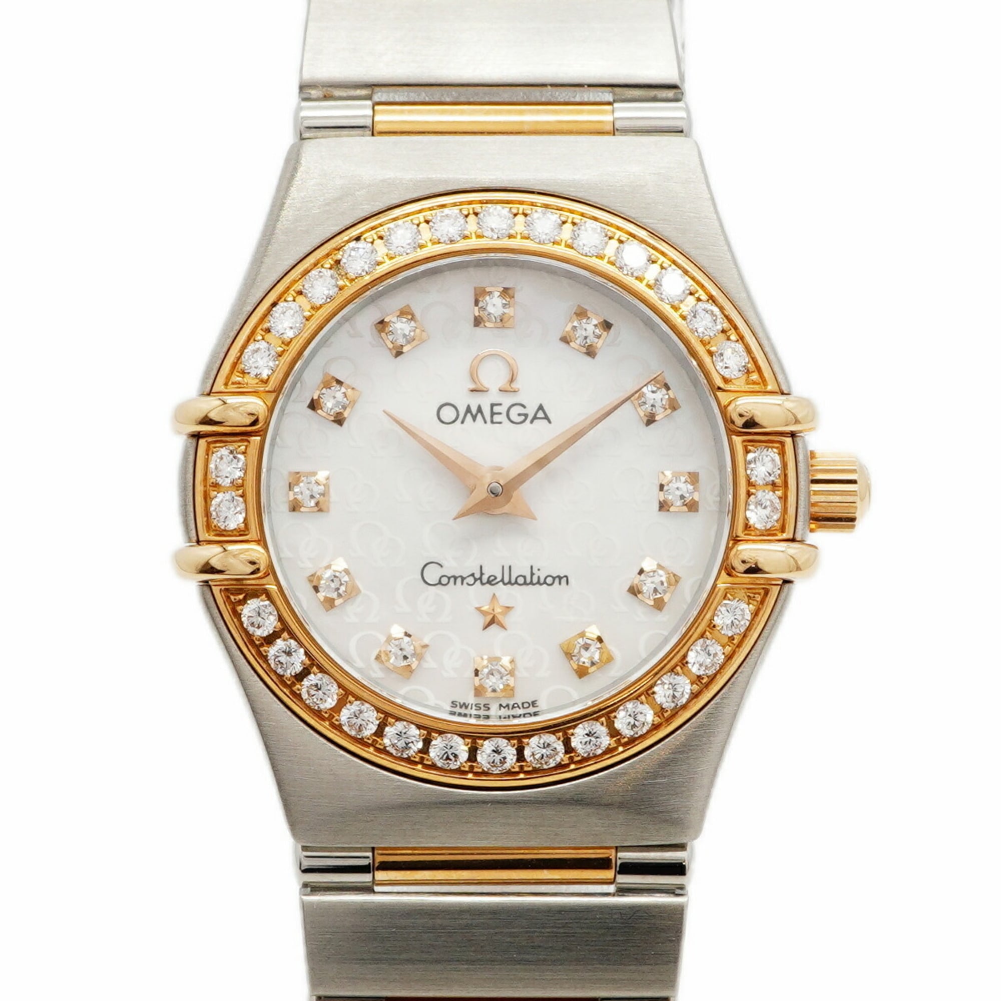 Omega Constellation 1360.75 White Dial 22mm Watch