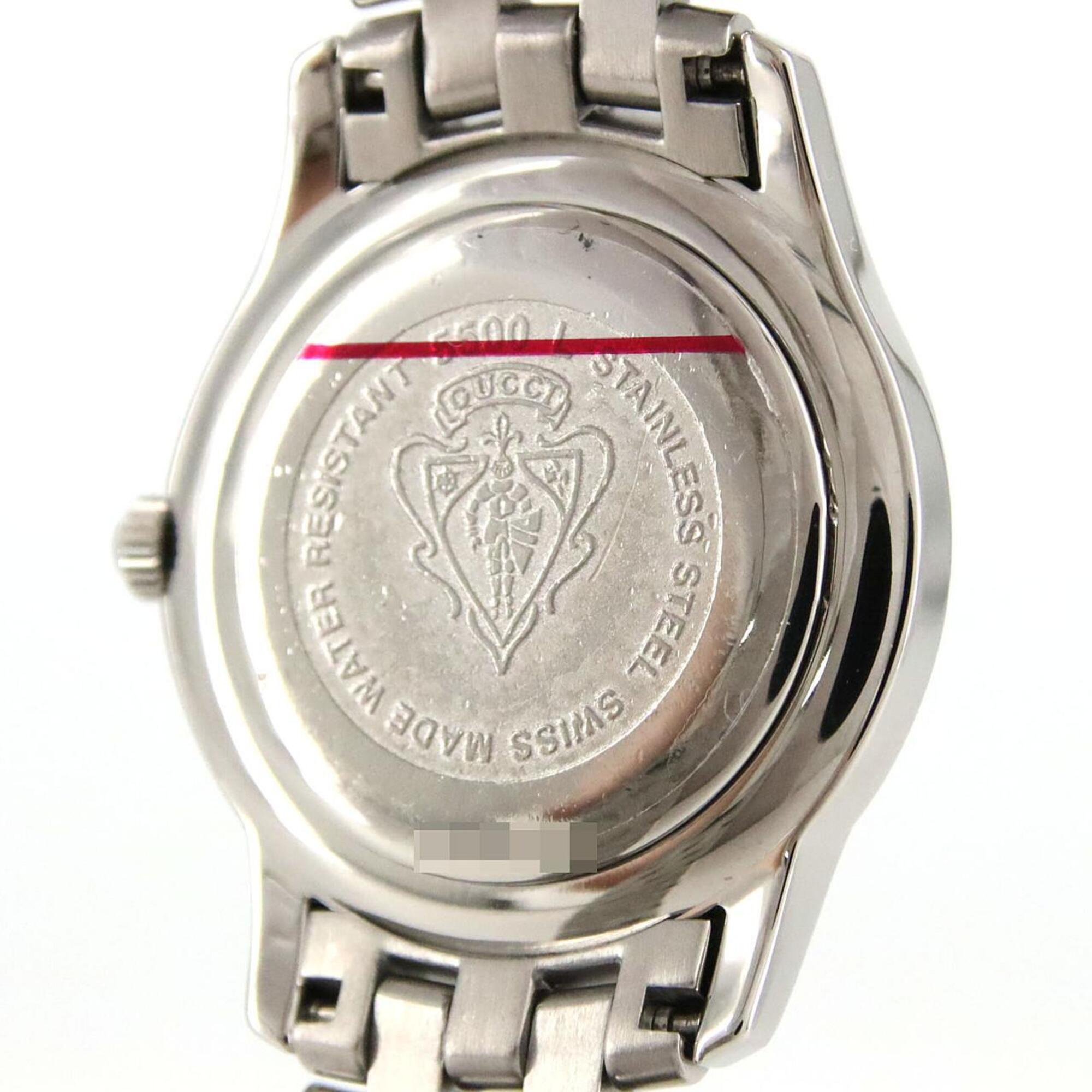 Gucci G-Class 5500L roestvrijstalen quartzhorloge