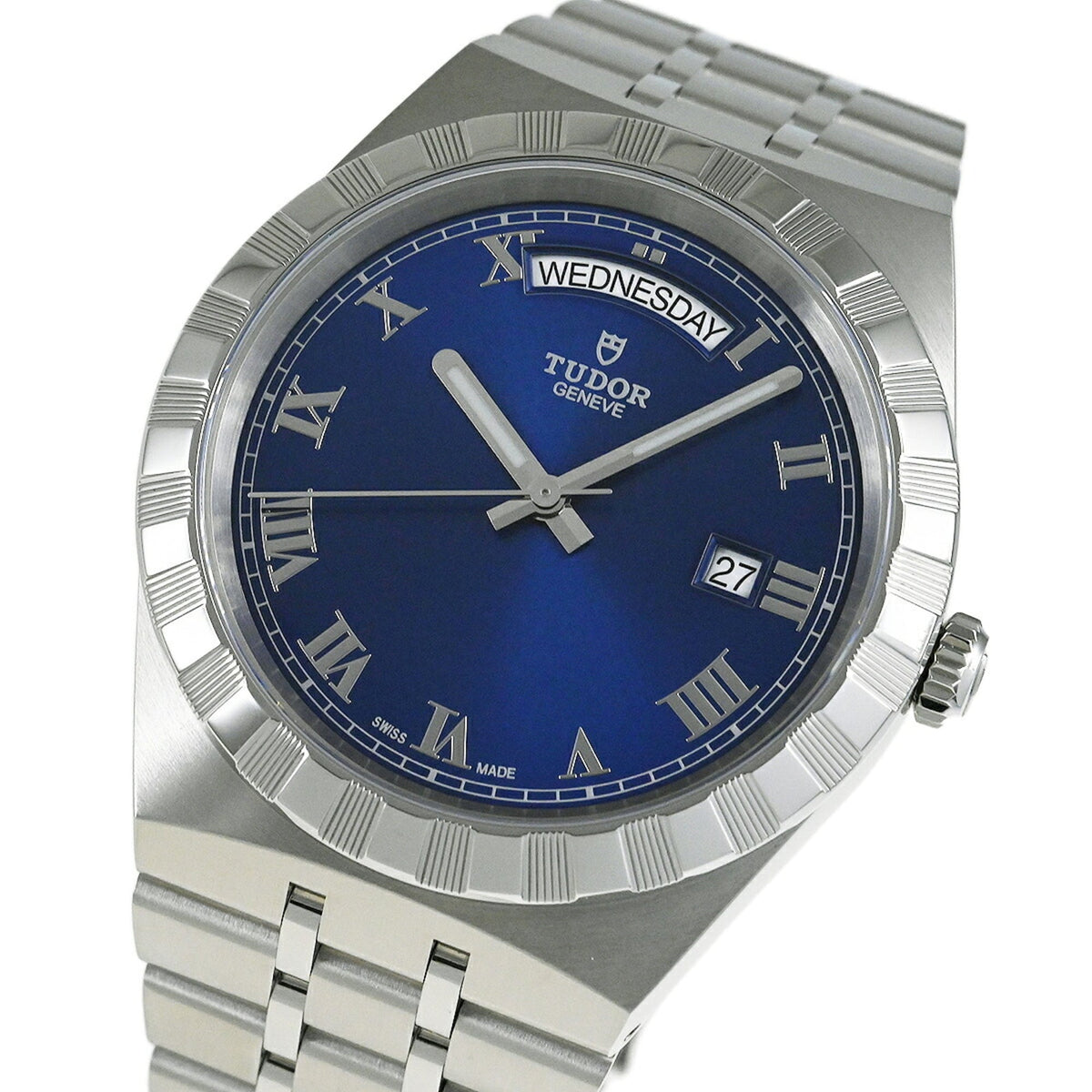 Tudor Royal 28600 Blue Dial 41mm Watch