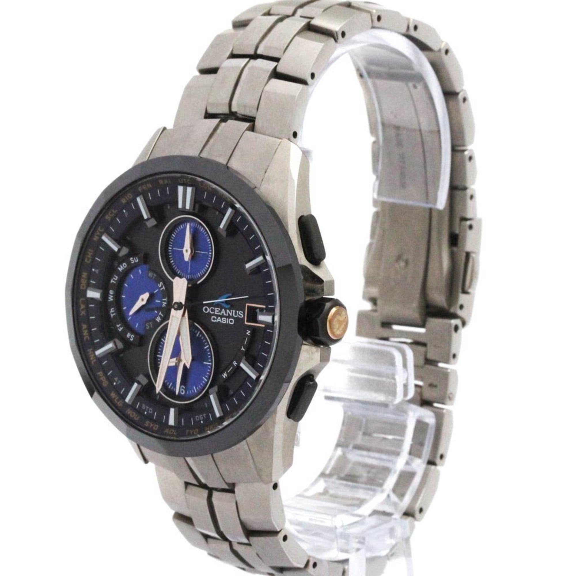 CASIO Oceanus Manta 10th Anniversary LTD Solar Titanium Watch OCW-S3001C-1AJF