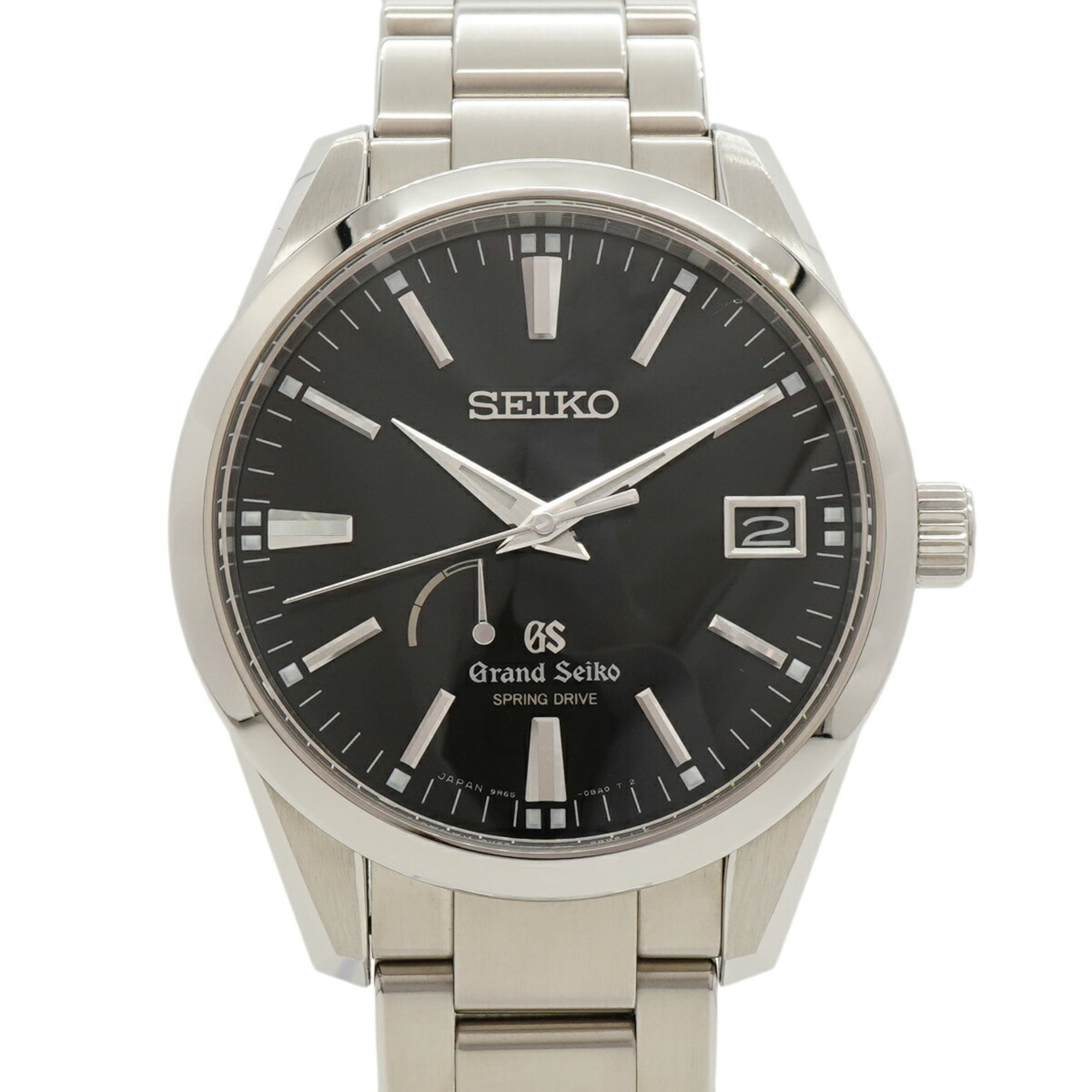 Seiko Grand SBGA101 9R65-0BM0 Black Dial Men's Watch