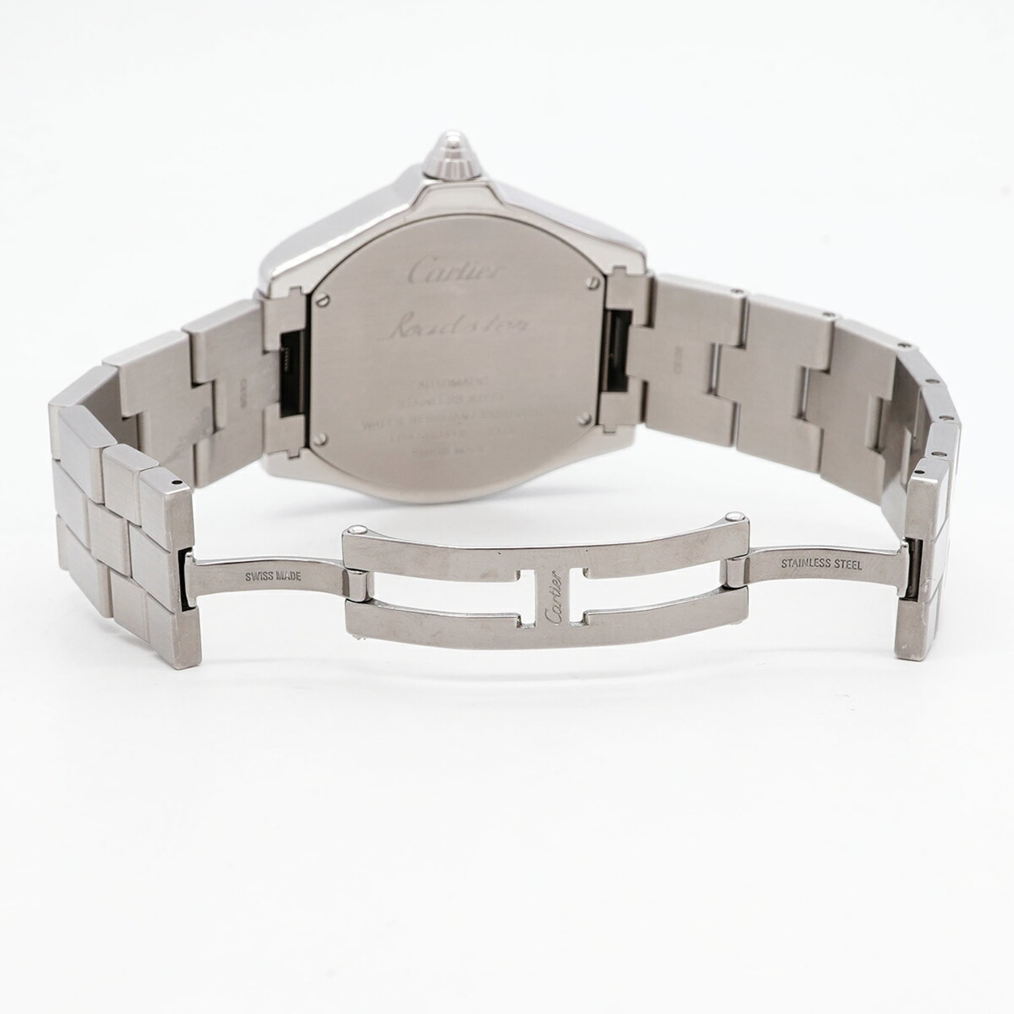 Cartier Roadster LM W6206017 Silver Dial 40mm Watch