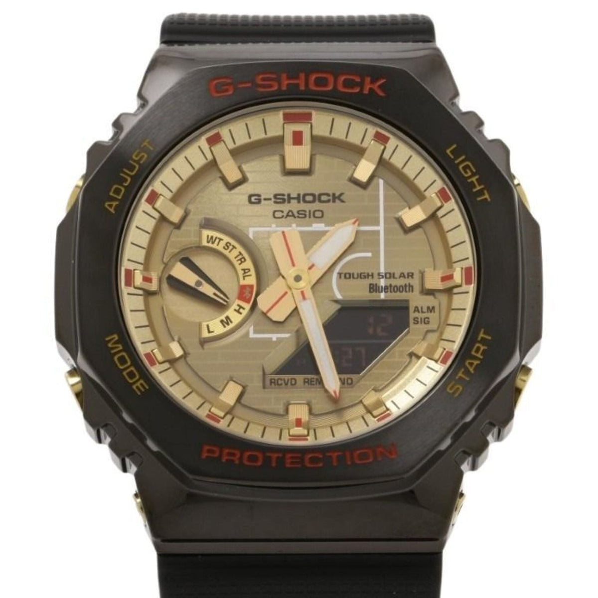Montre Casio G-SHOCK GBM-2100RH-1AJR, modèle signature de Rui Hachimura, cadran doré, 44 mm