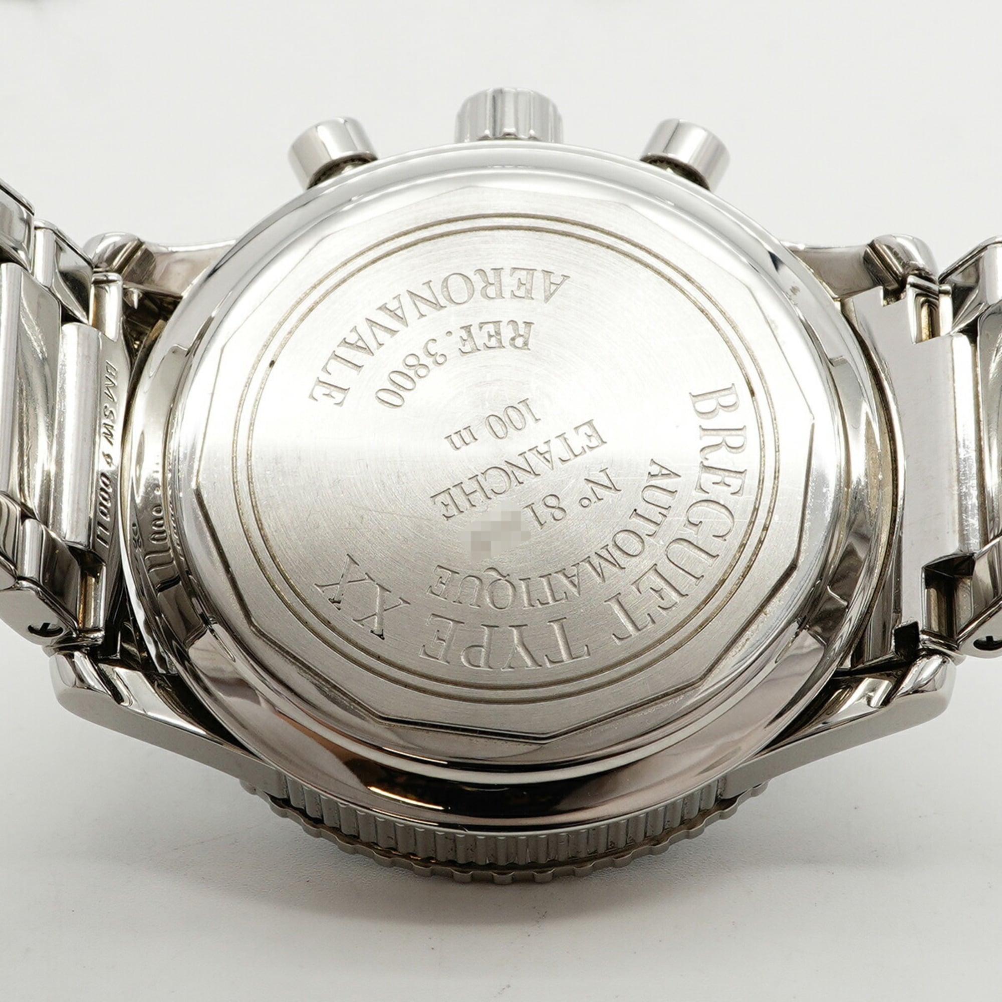 Breguet Aeronavale 3800ST Black Dial Men's Watch