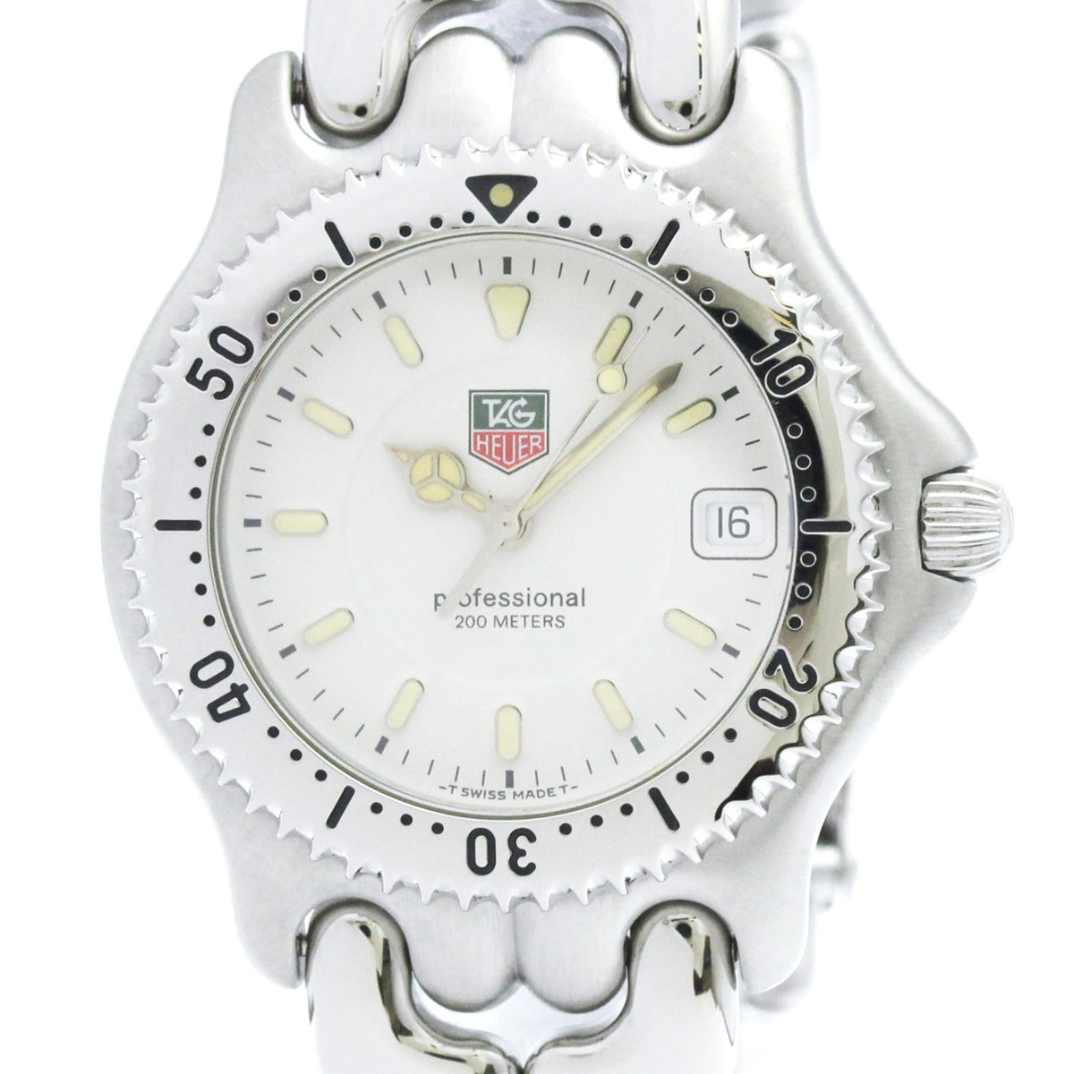 TAG Heuer Sel WG1112 White Dial 38mm Watch