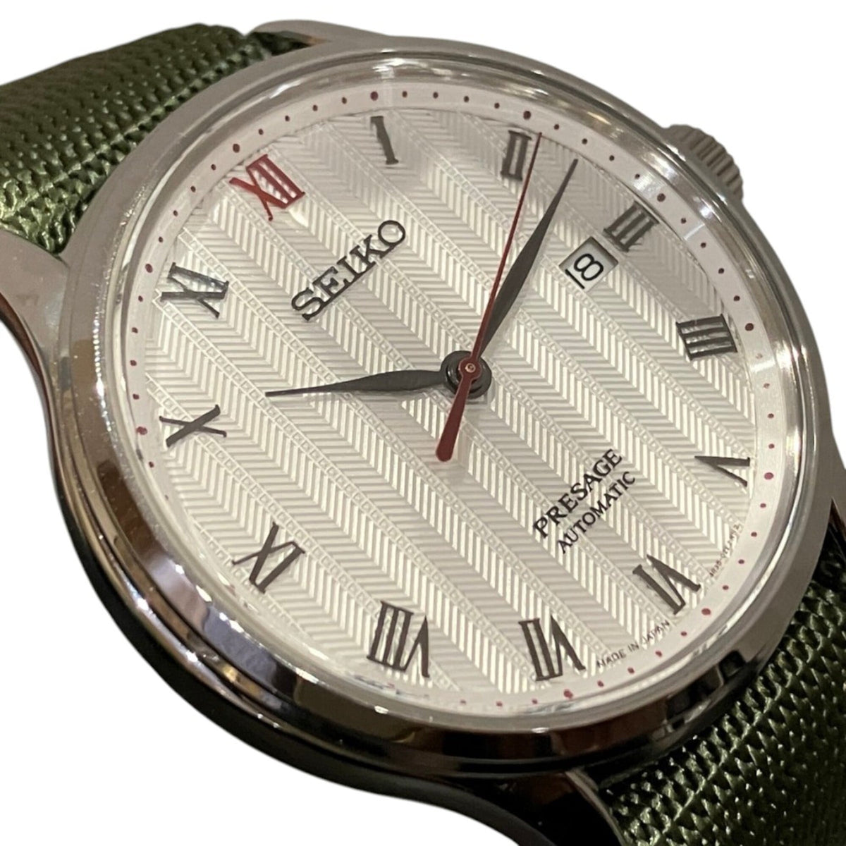 Seiko Presage Japanese Garden 4R35-02S0/SARY205 White Dial 41mm Watch