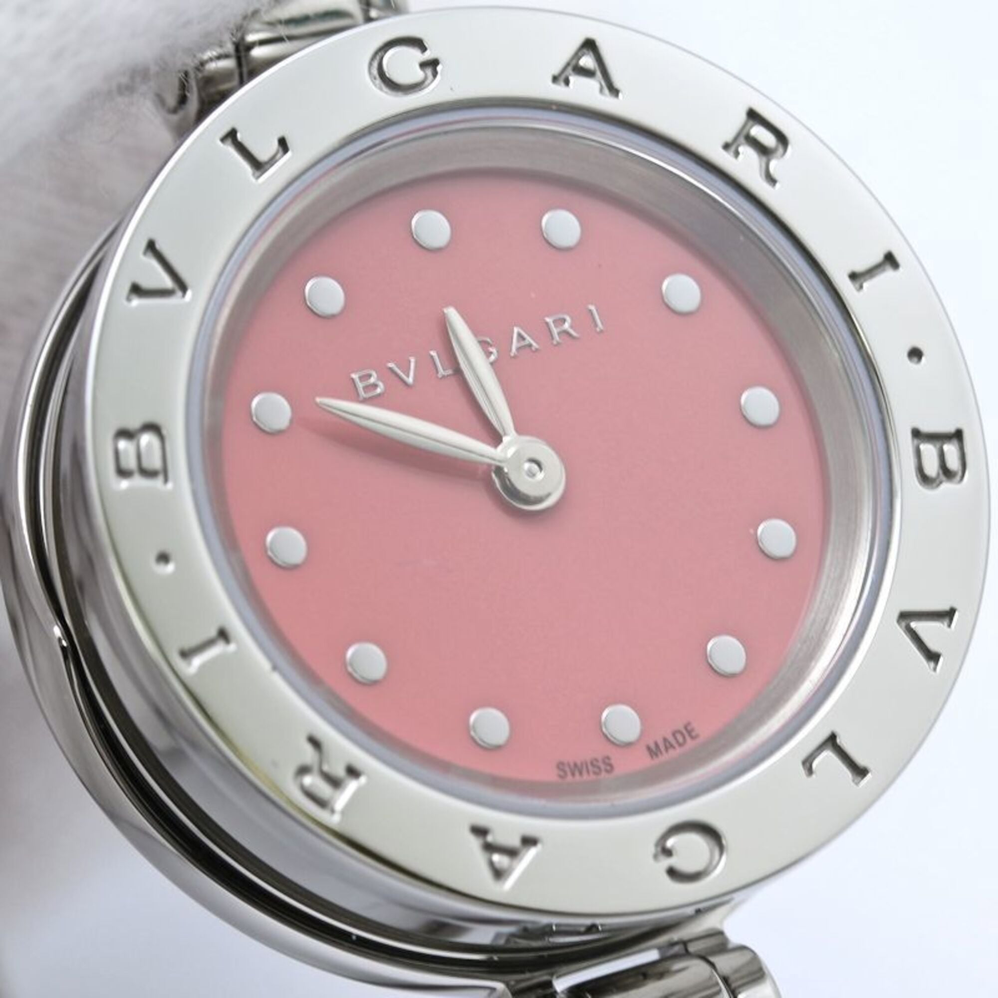 Bulgari B.Zero1 BZ23C2DSS BZ23S 102584 Pink Dial 23mm Watch