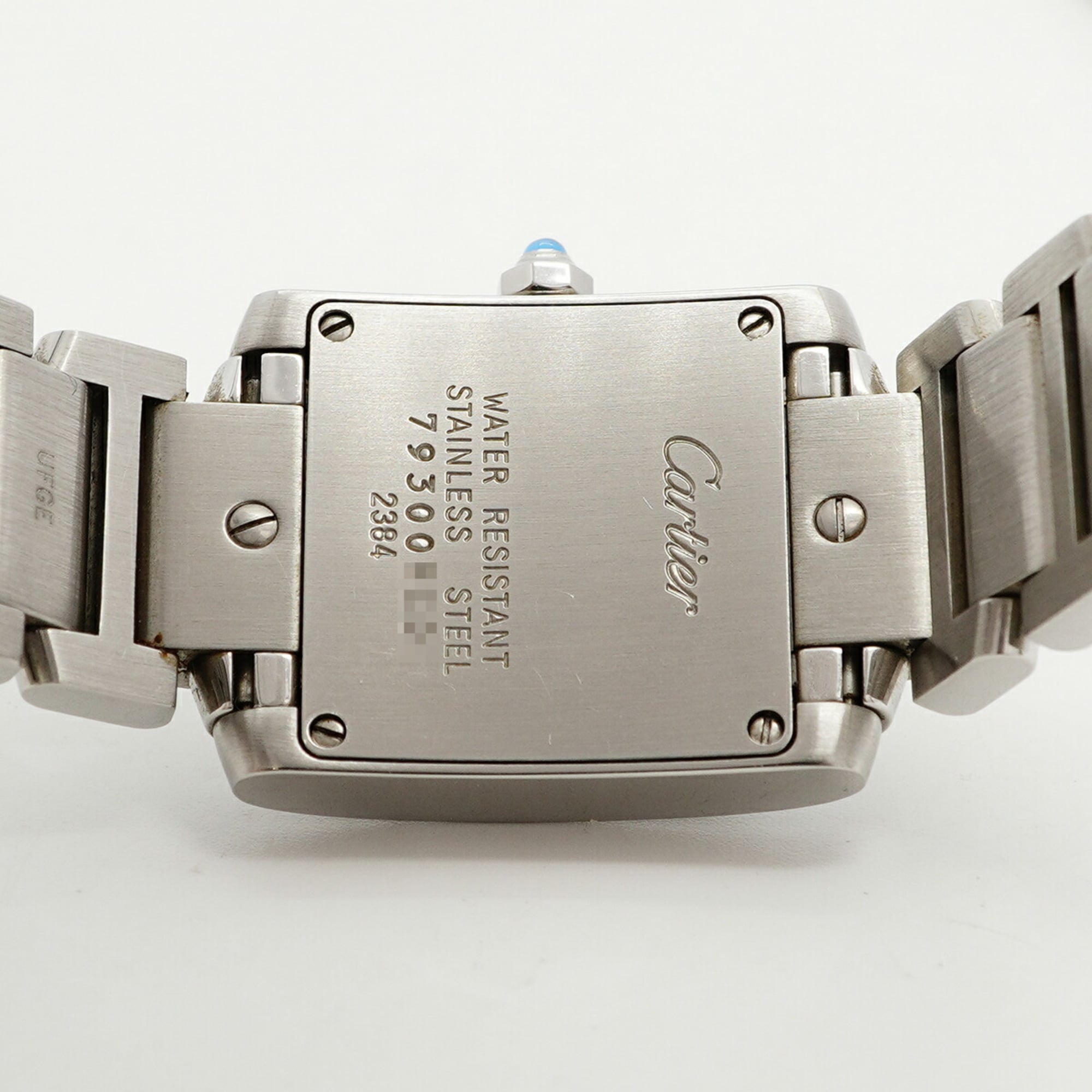 Cartier Tank francaise W51008Q3 Ivory Dial 20mm Watch