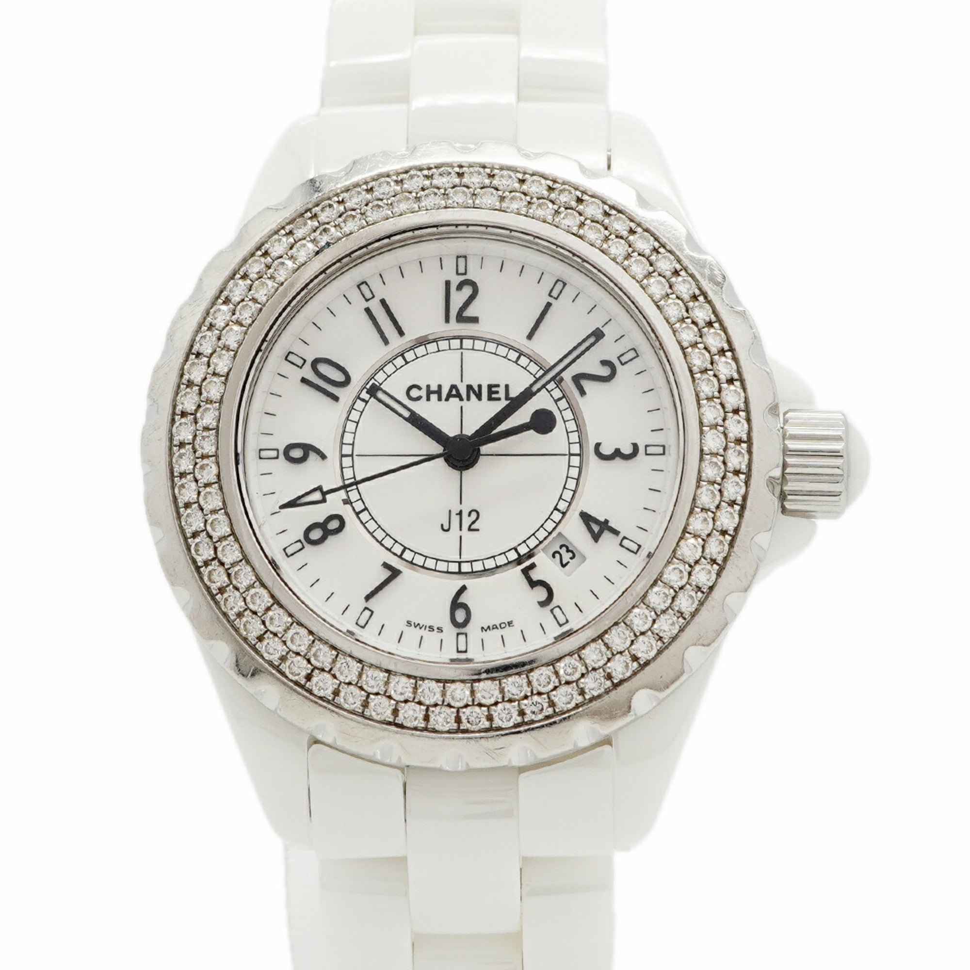 Chanel J12 H0967 White Dial 33mm Watch