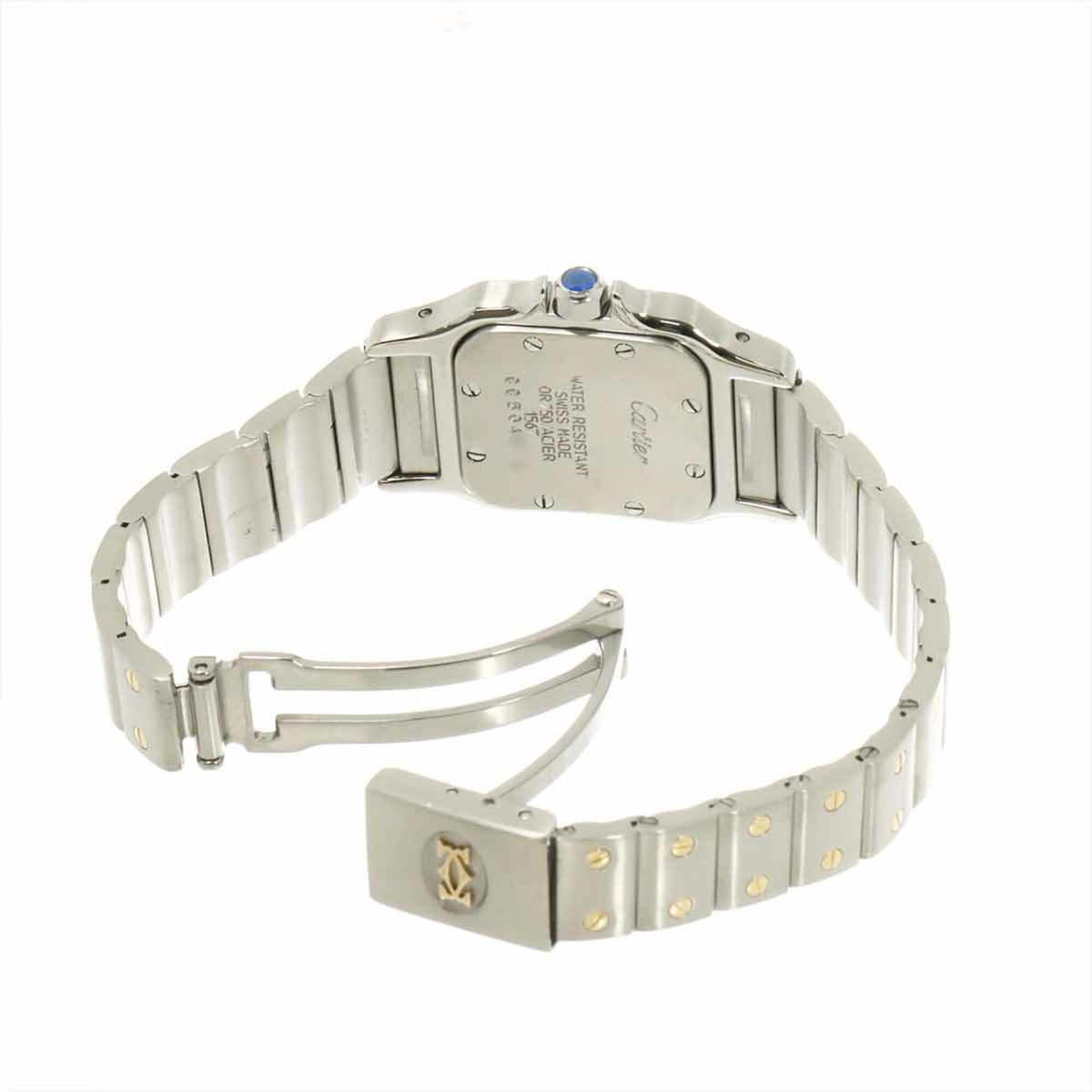 Montre Cartier Santos Galbee SM W20012C4 Ivoire avec cadran de 24 mm