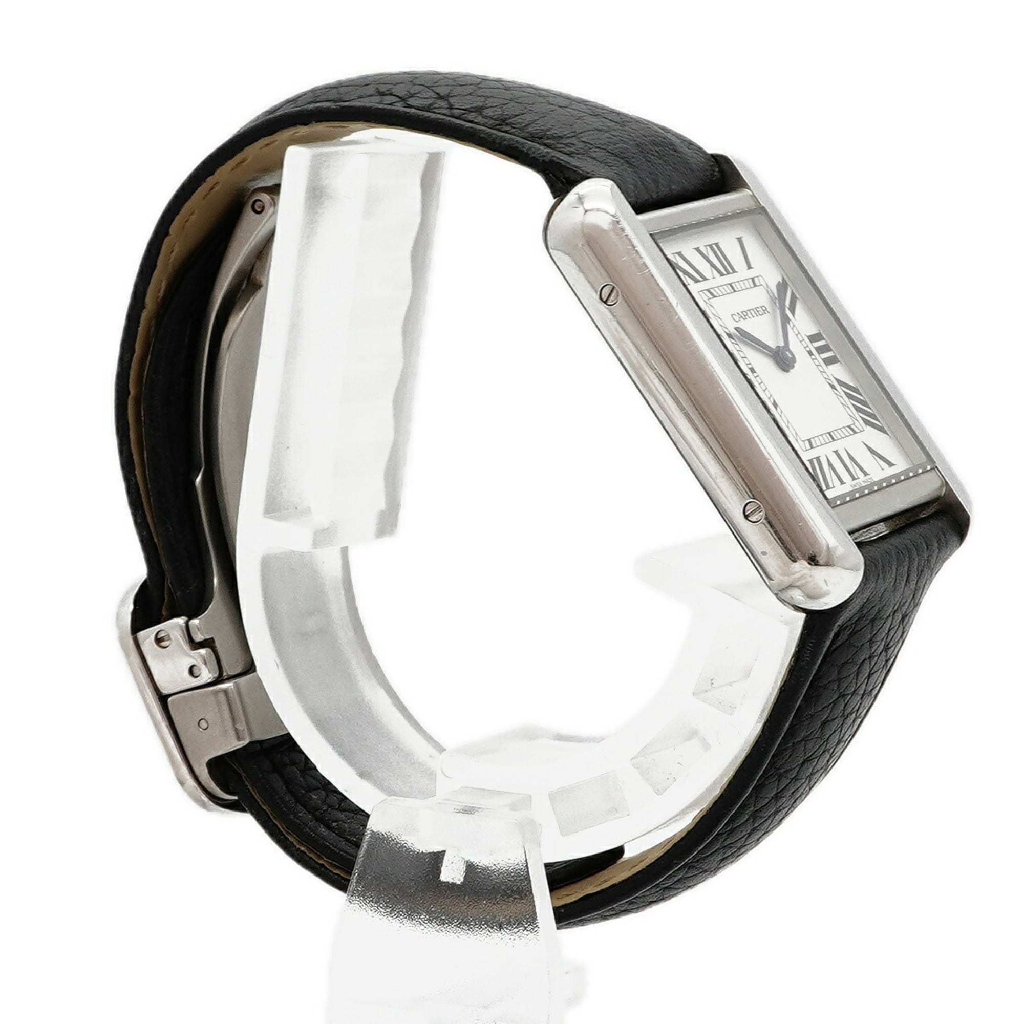 Cartier Tank Solo SM WSTA0030 Silver Dial Wo