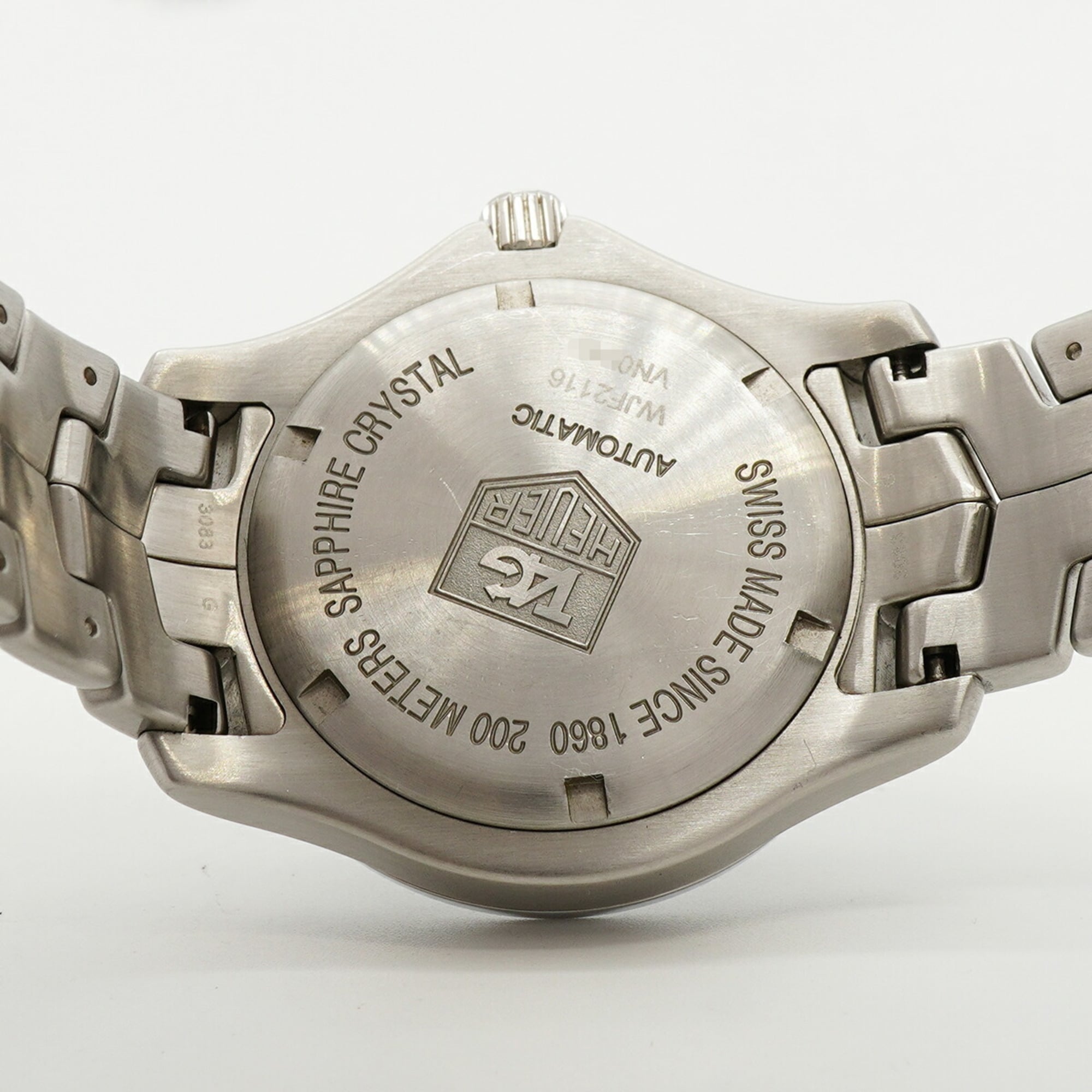 TAG Heuer Link WJF2116 Black Dial Men's Watch