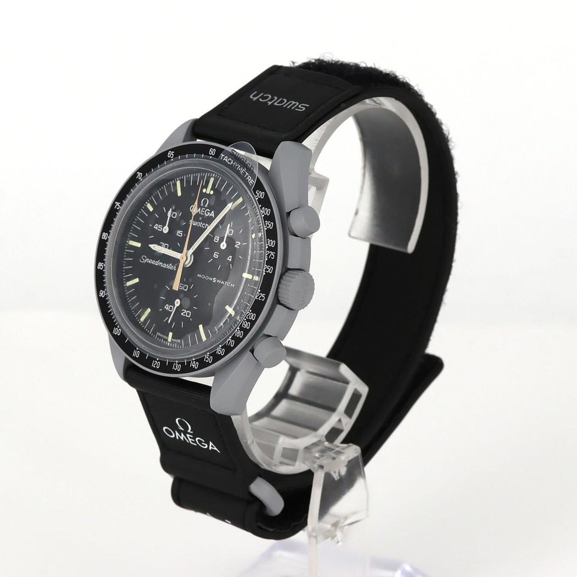 Swatch x Omega Mission to the Moon December SO33M102-112 Bioceramic Quartz Watch