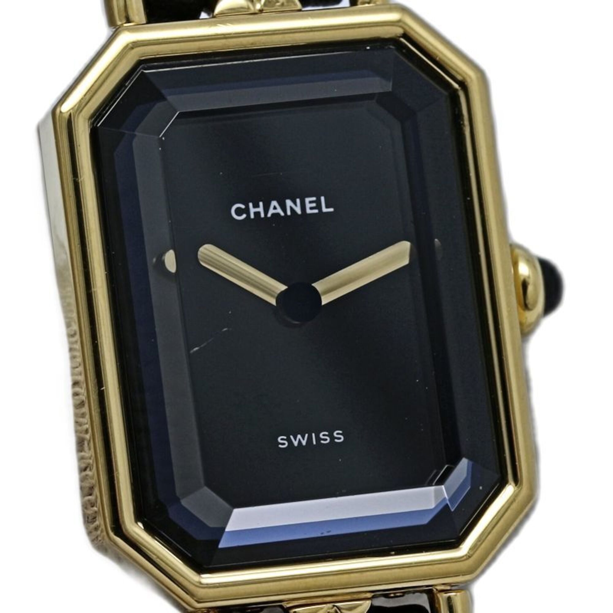 Chanel Premiere H0001 483011002 Black Dial 20mm Watch