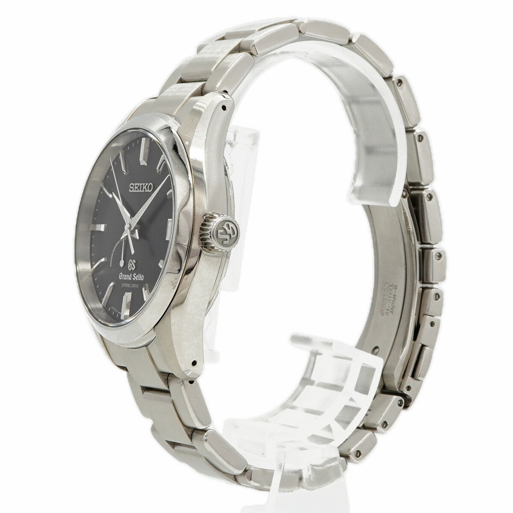 Seiko Grand SBGA085 9R65-0BH0 Black Dial Men's Watch