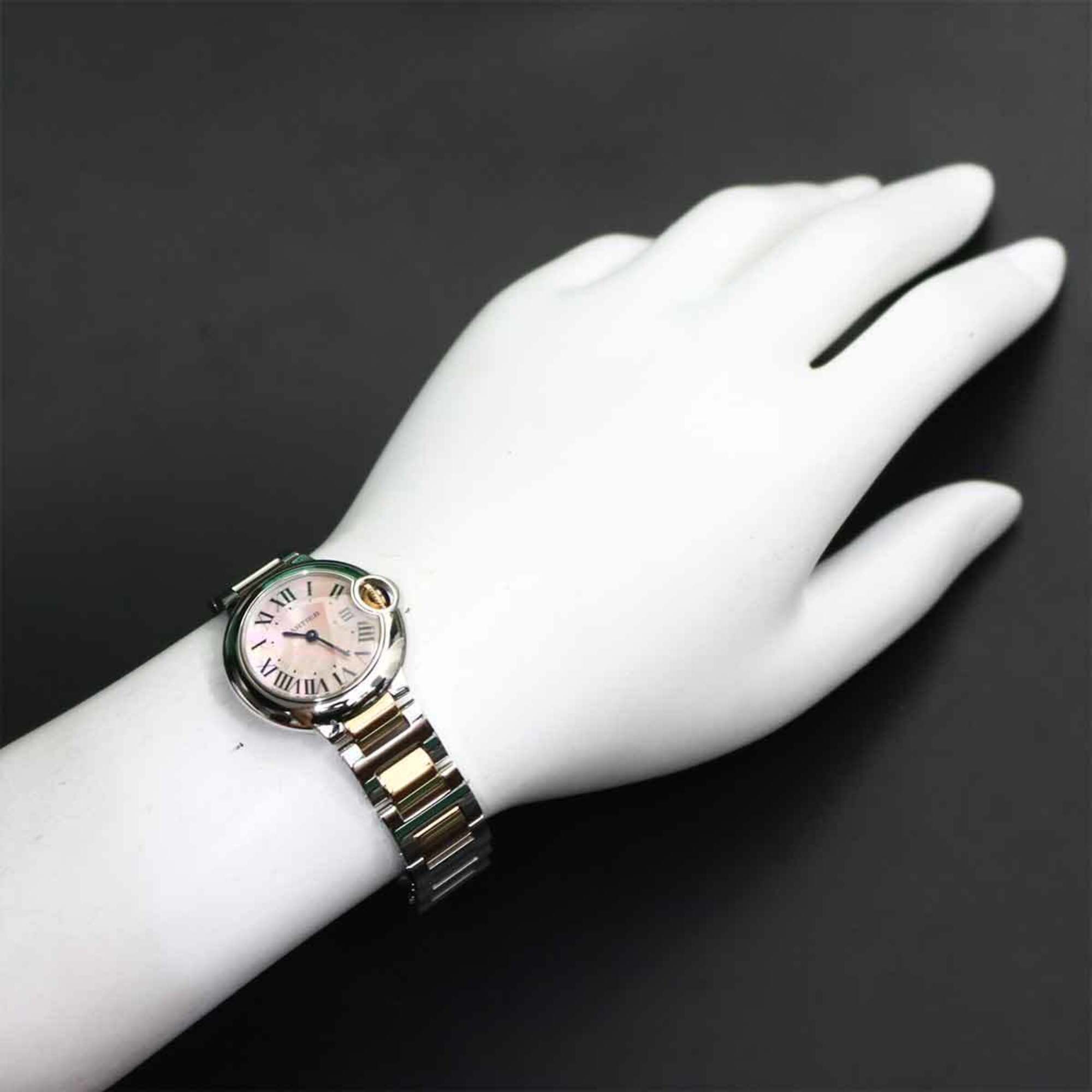 Cartier Ballon Bleu W6920034 Pink Dial 28mm Watch