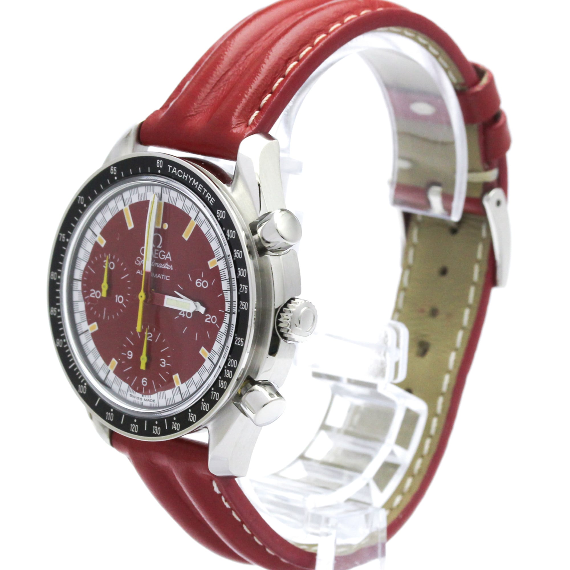 Omega Speedmaster 3810.61 Red Dial 39mm Watch